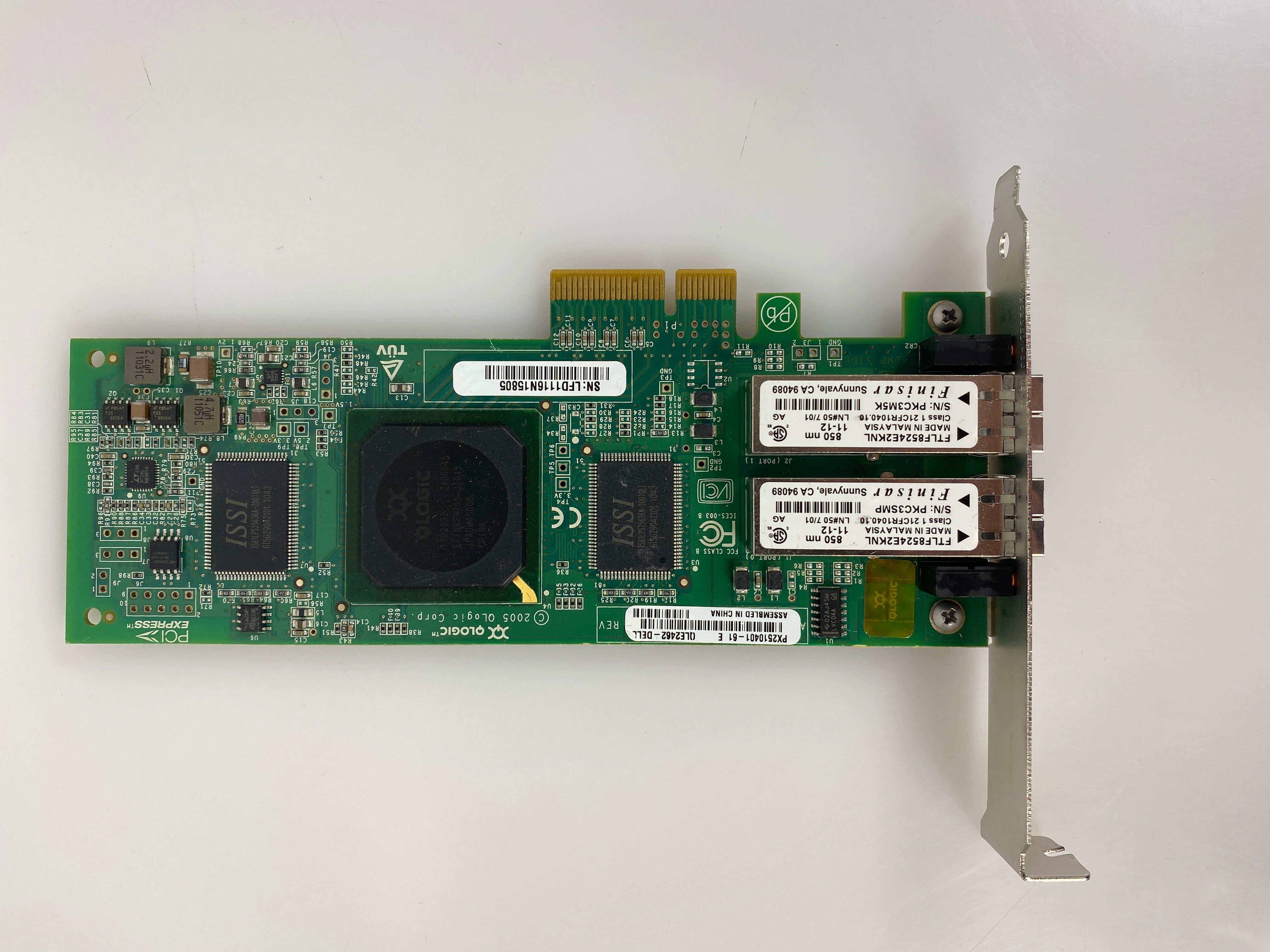 Qlogic QLE2462 Dual Port 4GB Fibre Channel Adapter