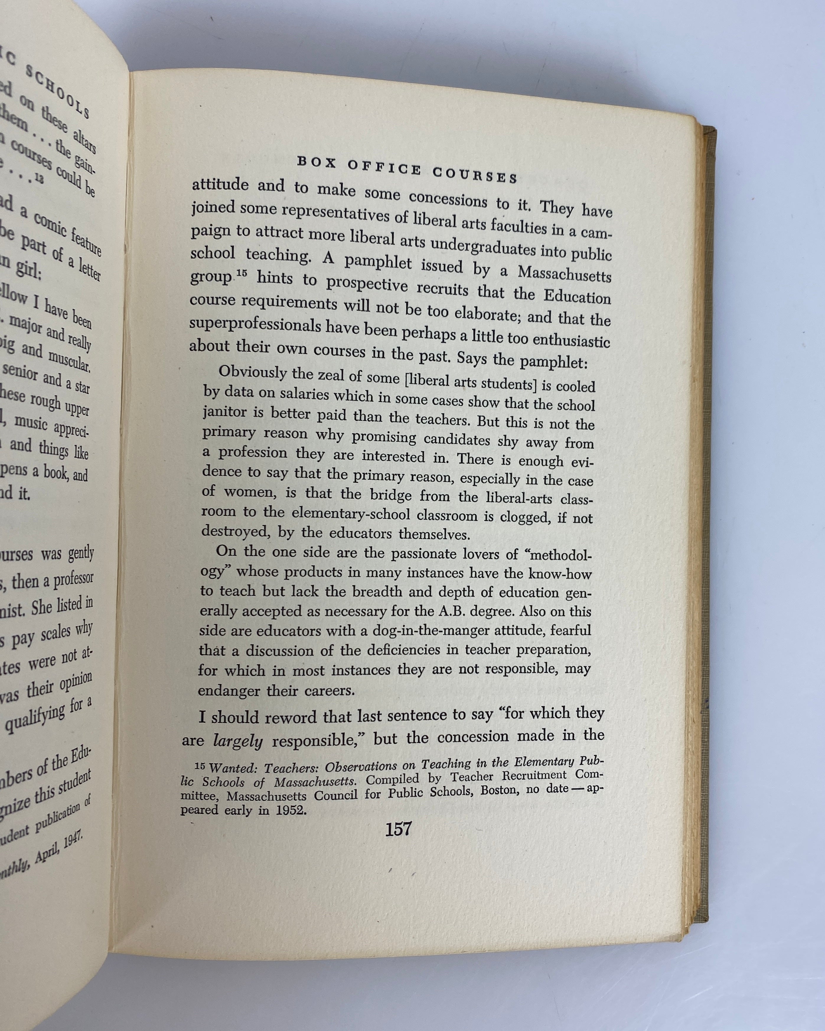Quackery in the Public Schools by Albert Lynd 1953 First Edition HC