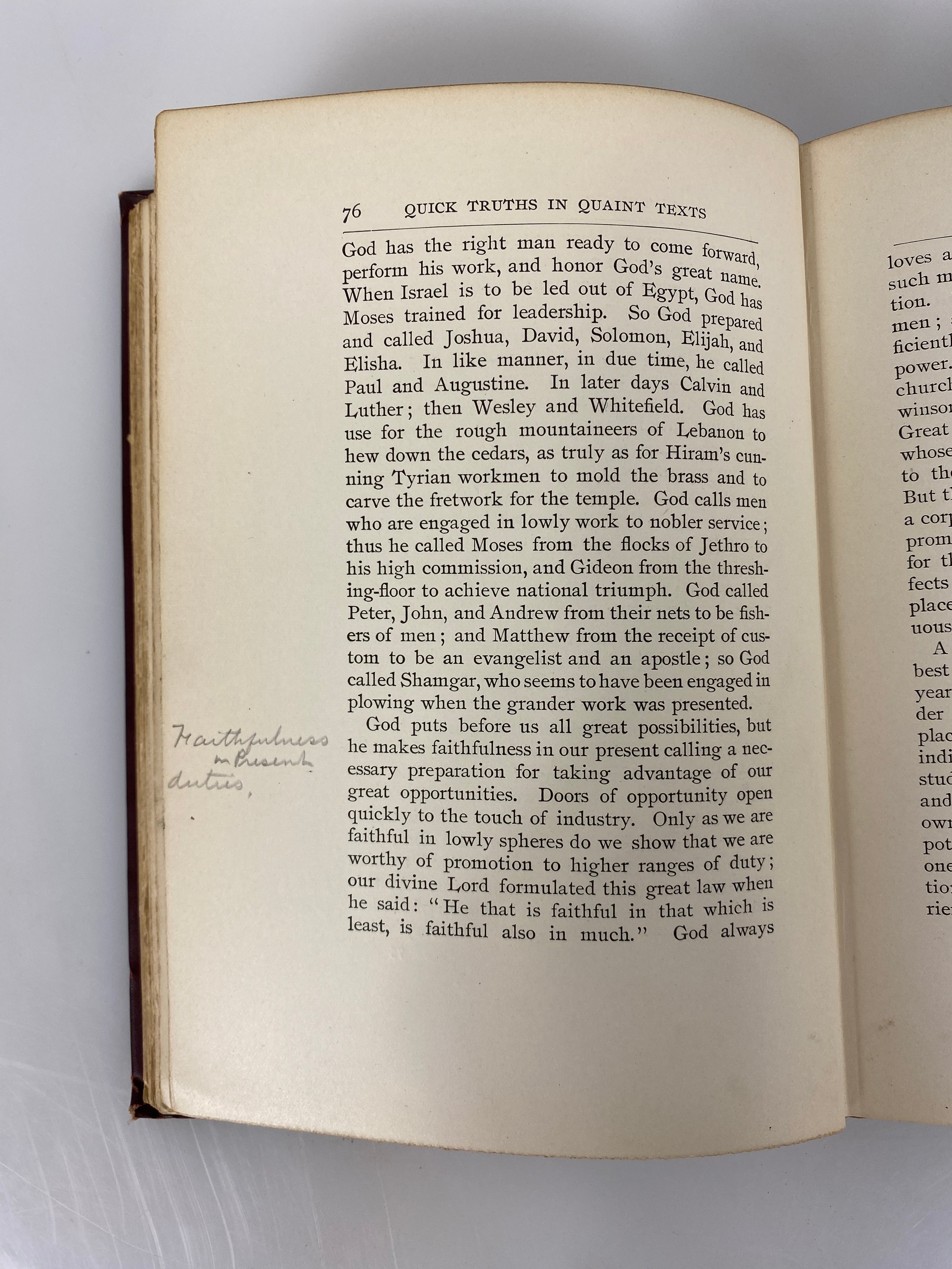 Quick Truths in Quaint Texts by R.S. MacArthur 1895 Antique HC