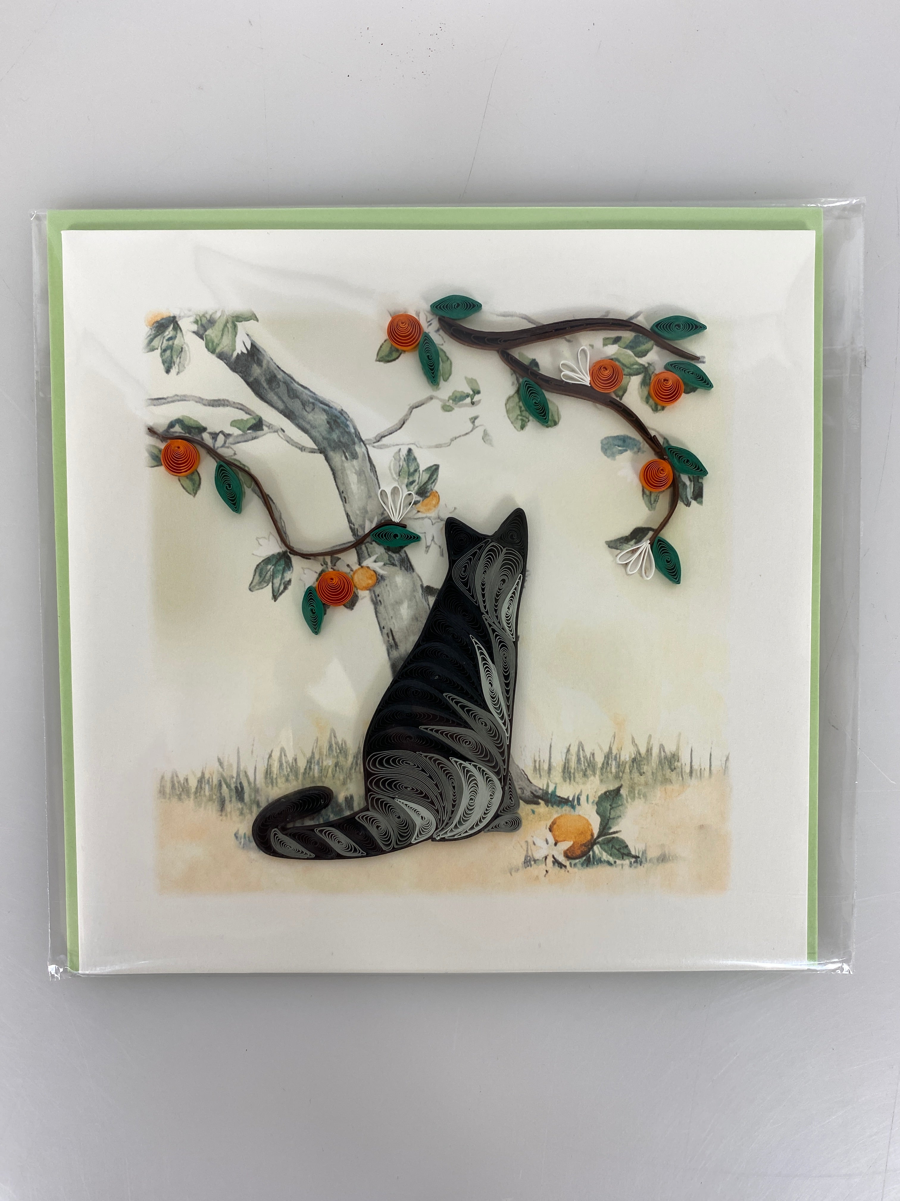 Quilled Blank Greeting Card