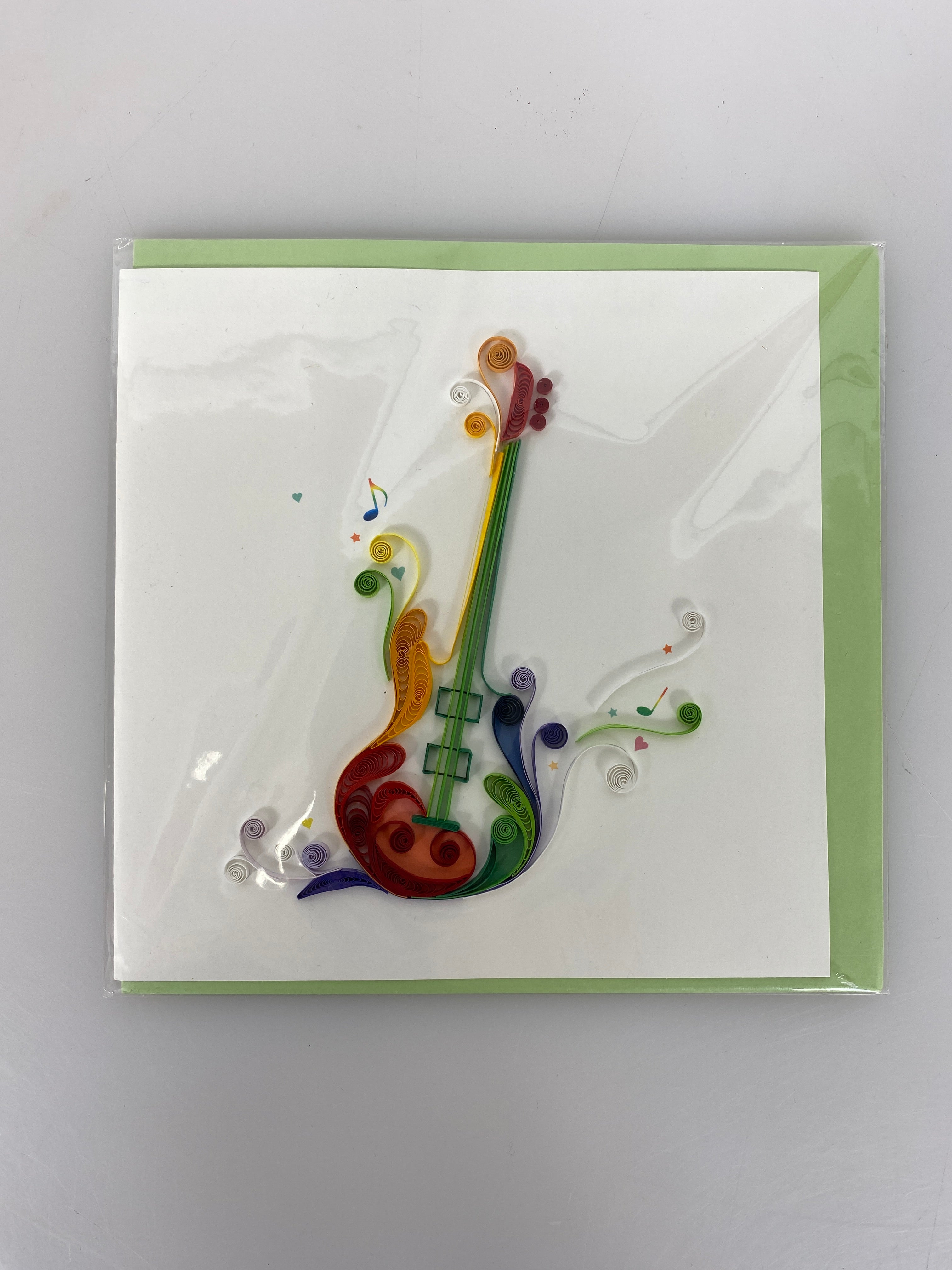 Quilled Blank Greeting Card