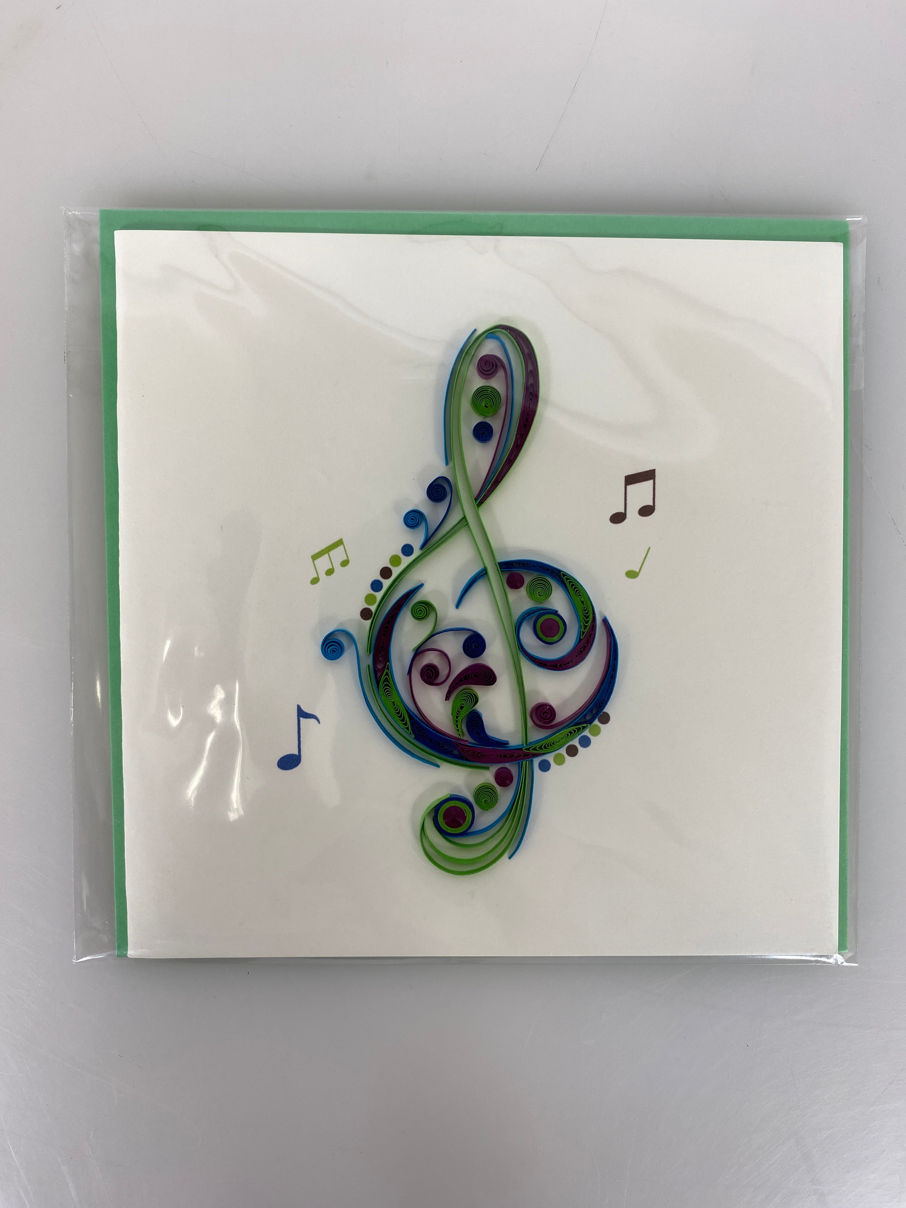 Quilled Blank Greeting Card