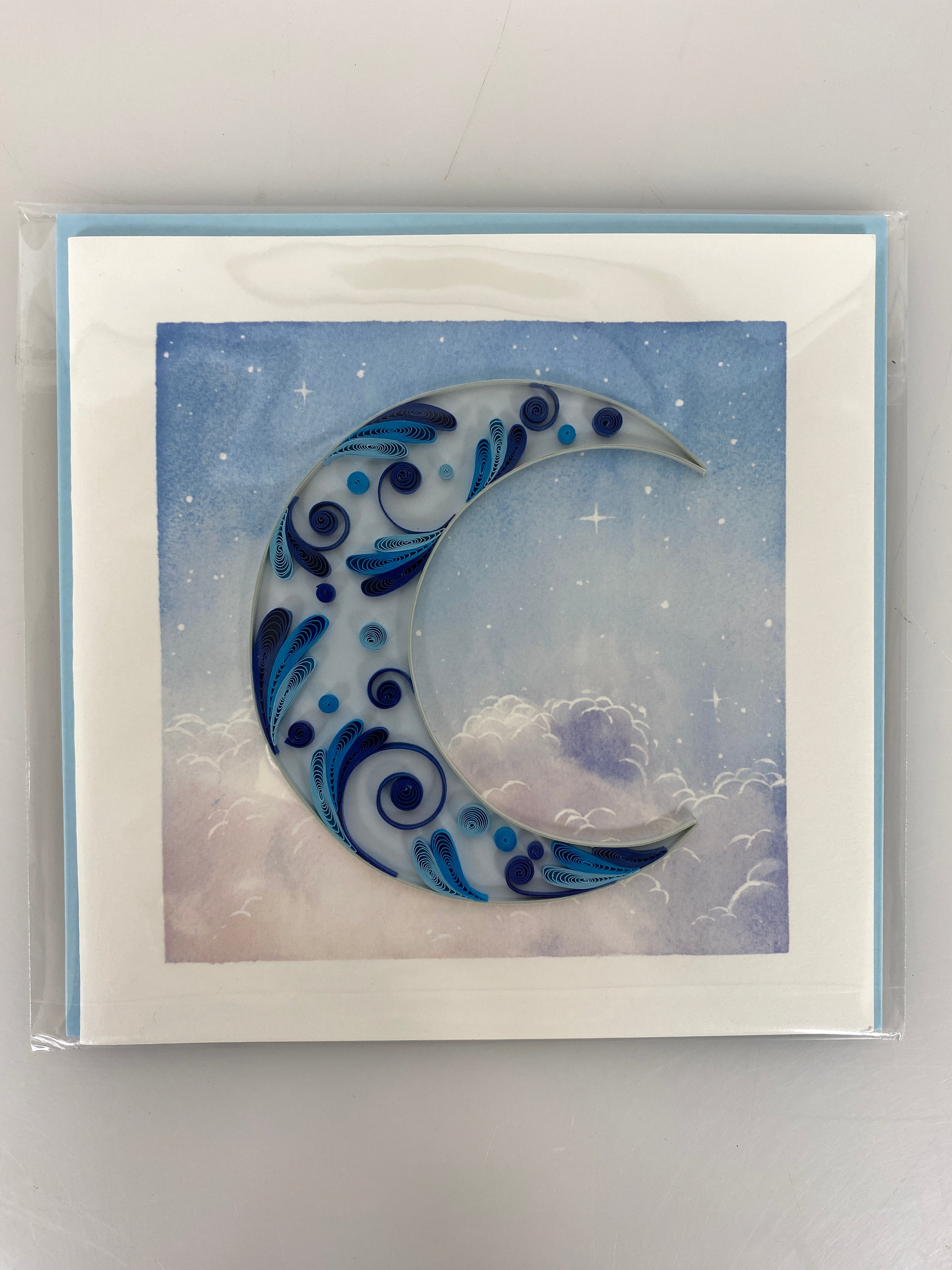 Quilled Blank Greeting Card