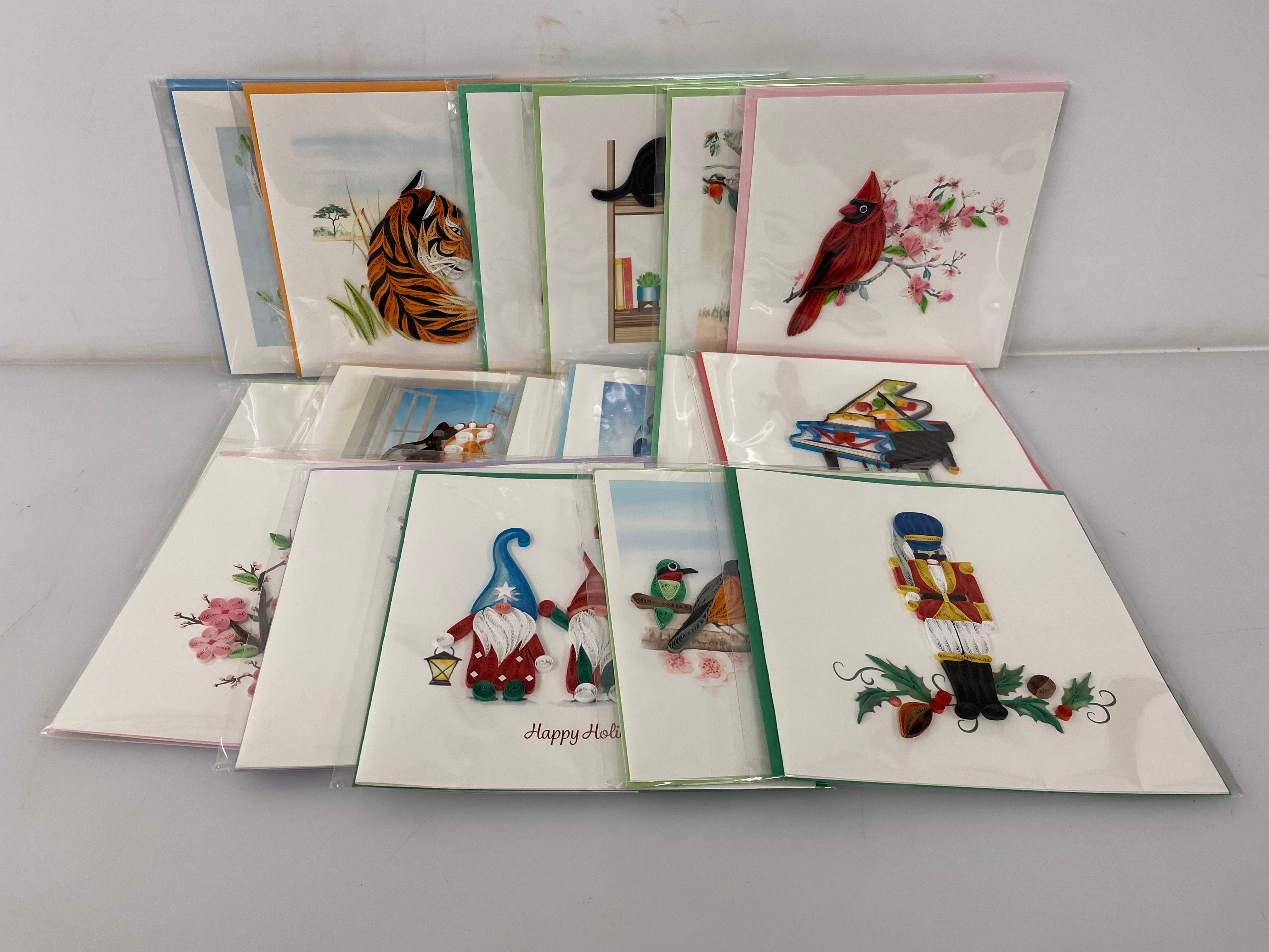 Quilled Blank Greeting Card