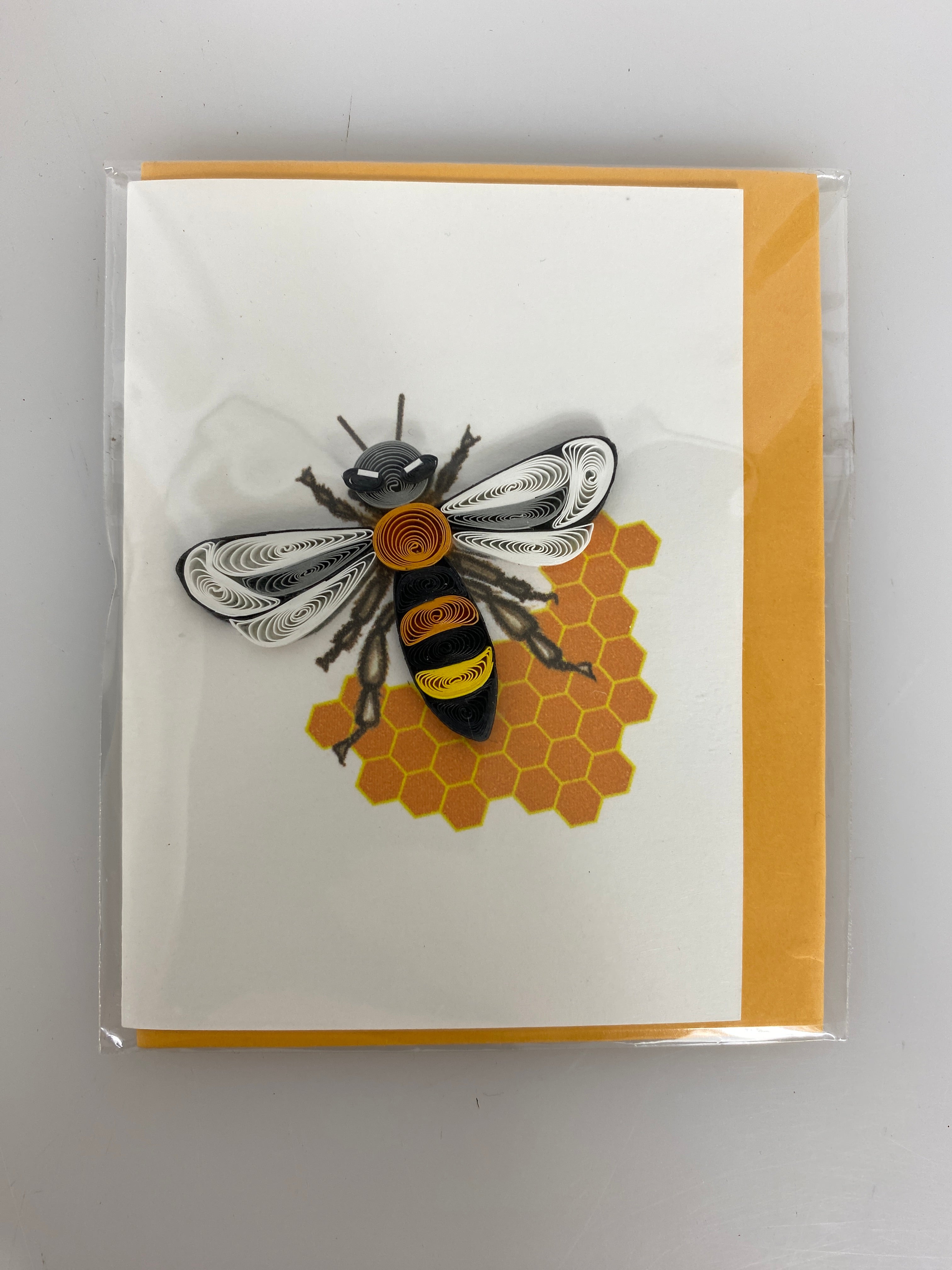 Quilled Mini Blank Greeting Card