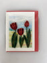 Quilled Mini Blank Greeting Card