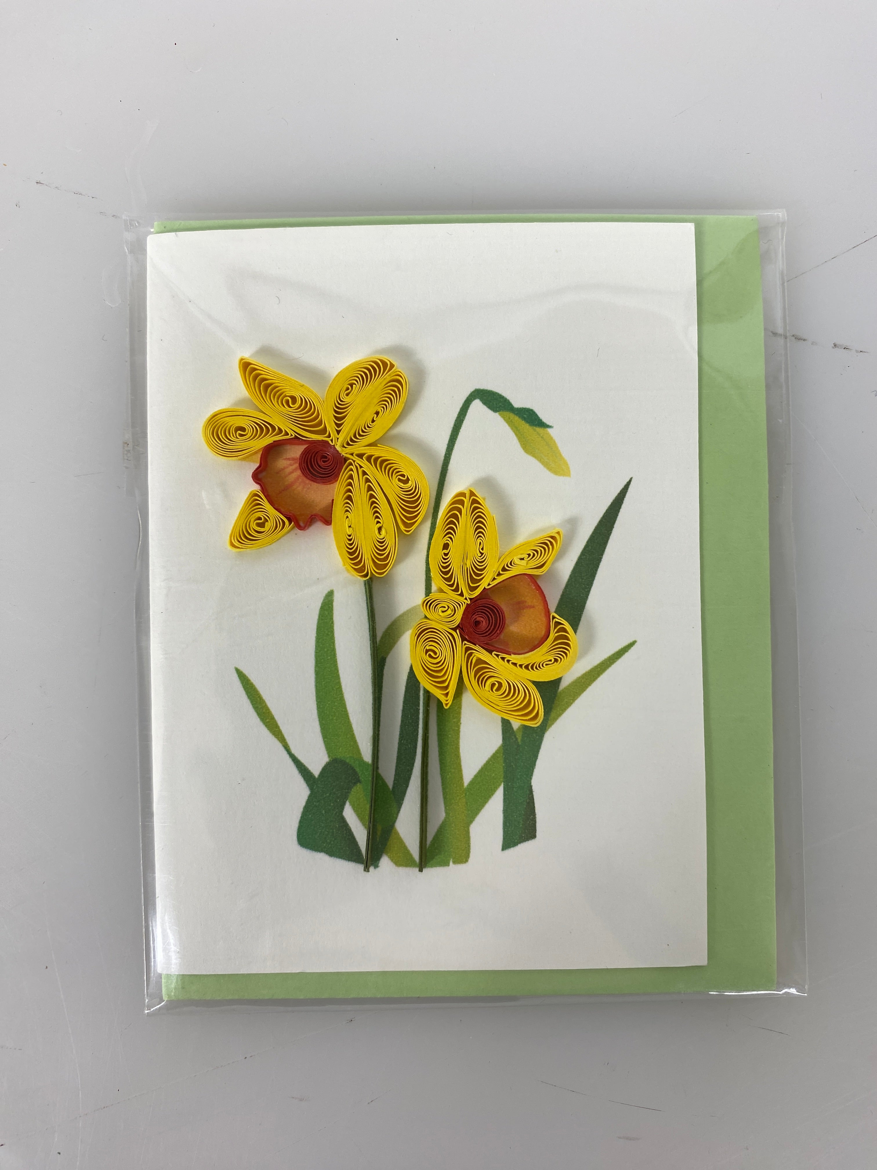 Quilled Mini Blank Greeting Card