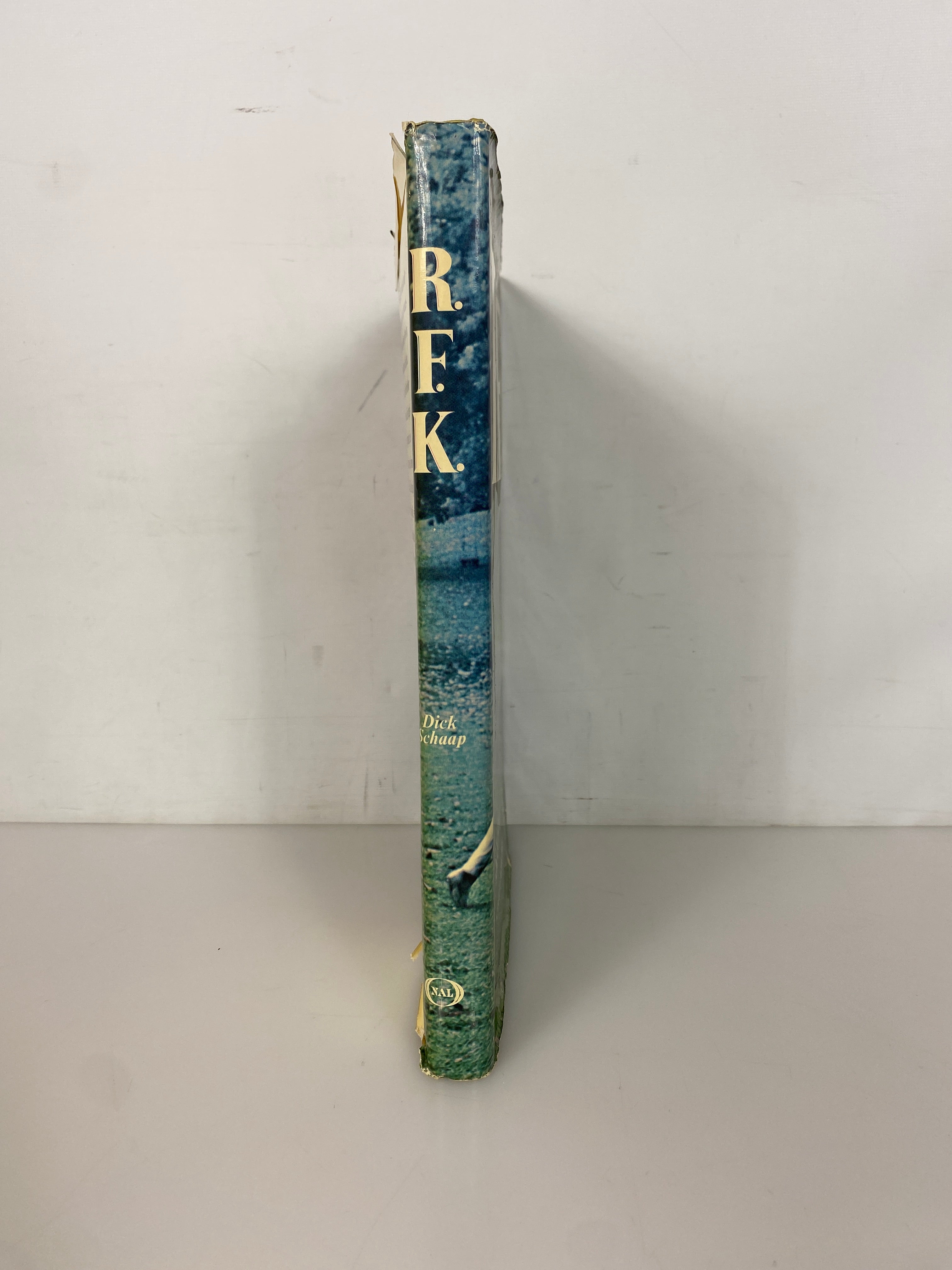 R.F.K. by Dick Schaap 1967 First Printing HC DJ