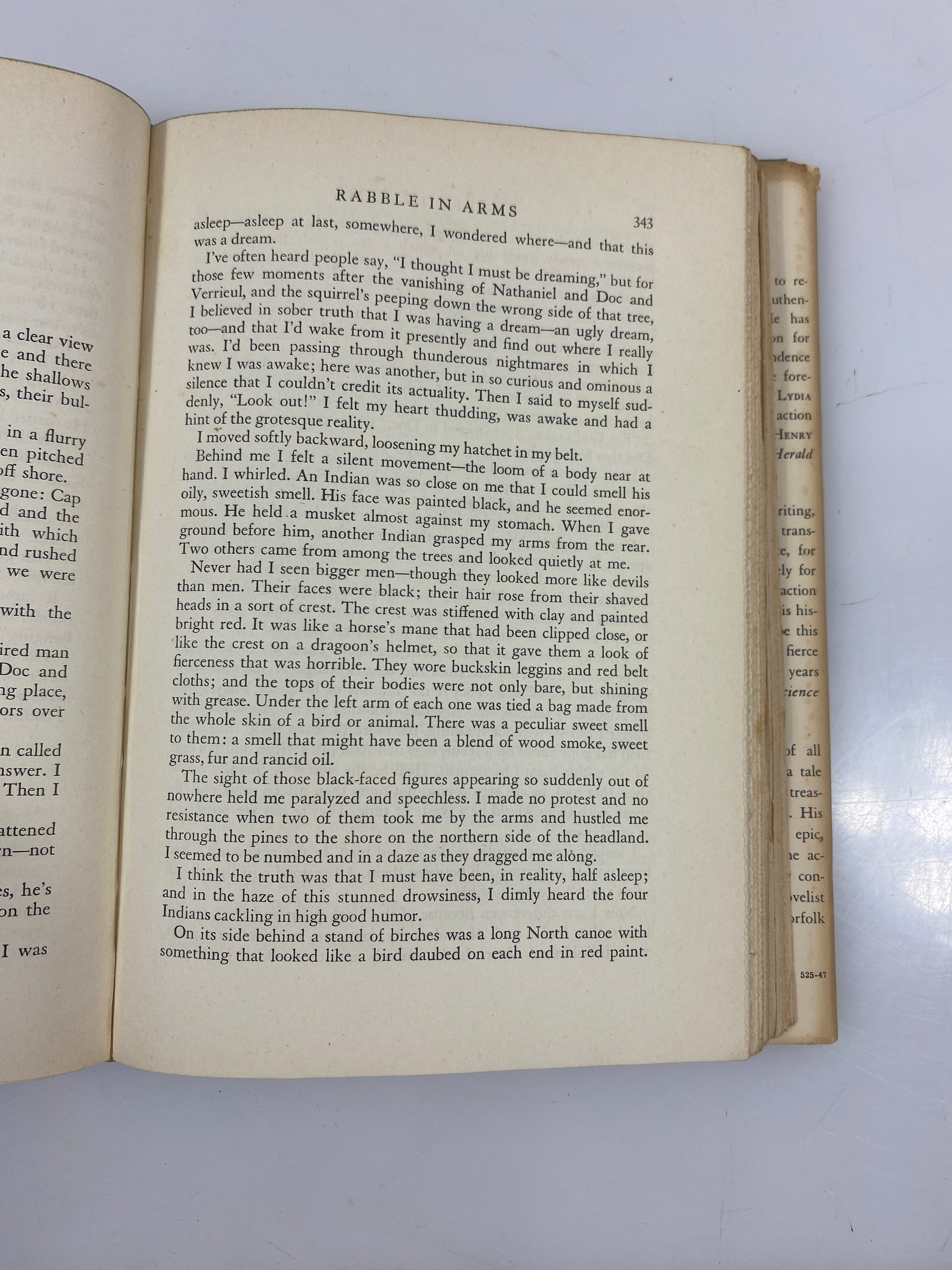 Rabble in Arms by Kenneth Roberts 1947 HCDJ