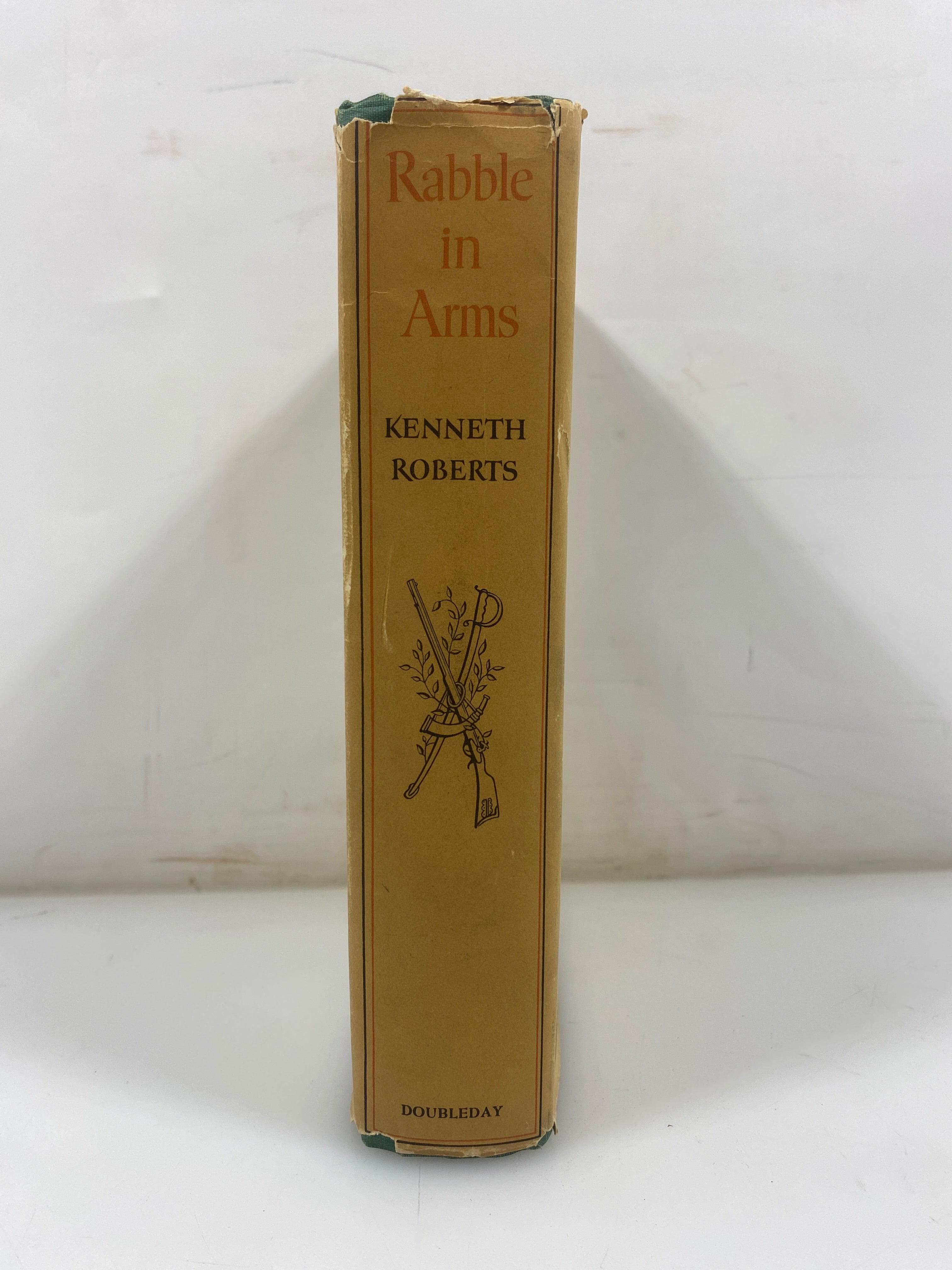 Rabble in Arms by Kenneth Roberts 1947 HCDJ