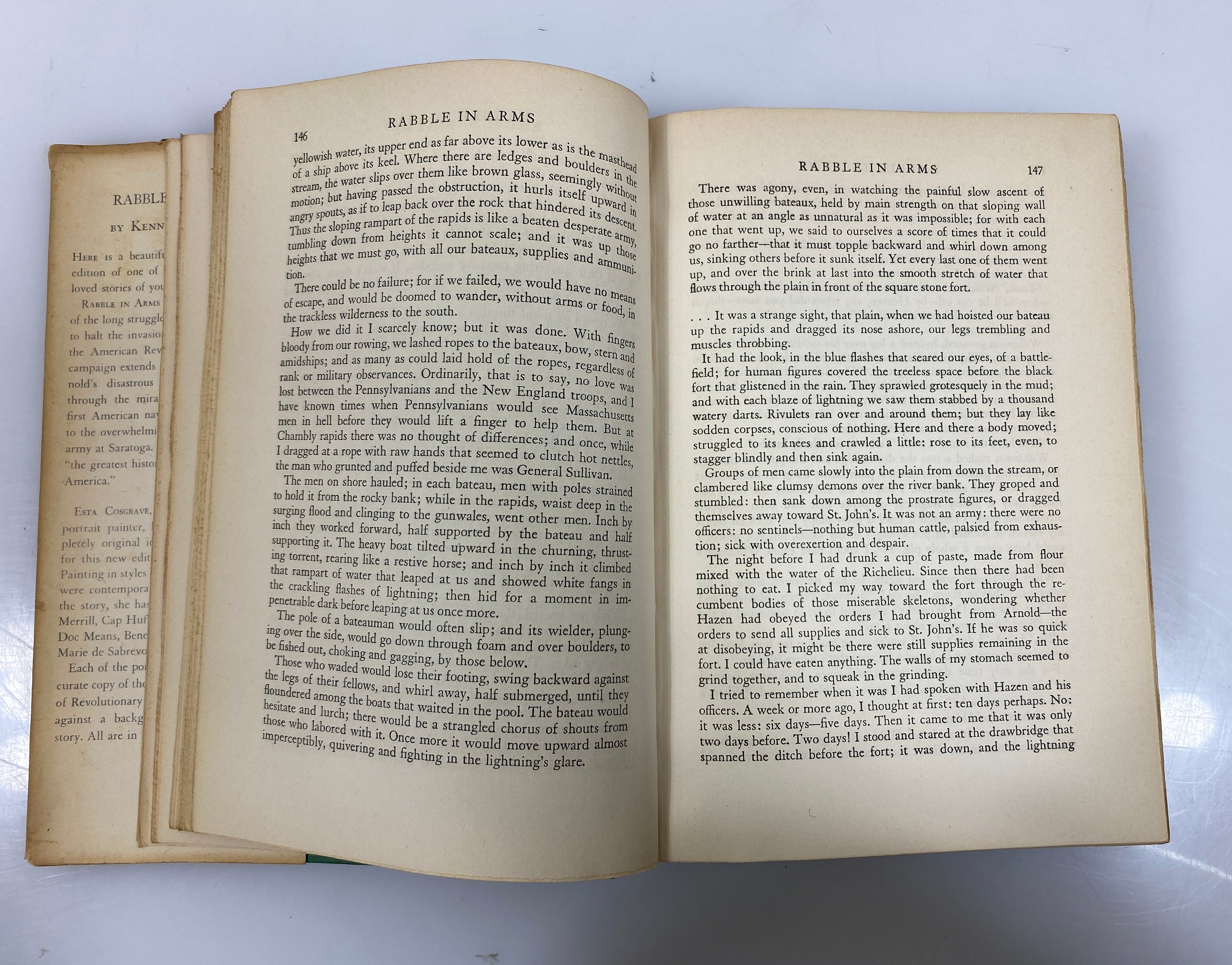 Rabble in Arms by Kenneth Roberts 1947 HCDJ BCE