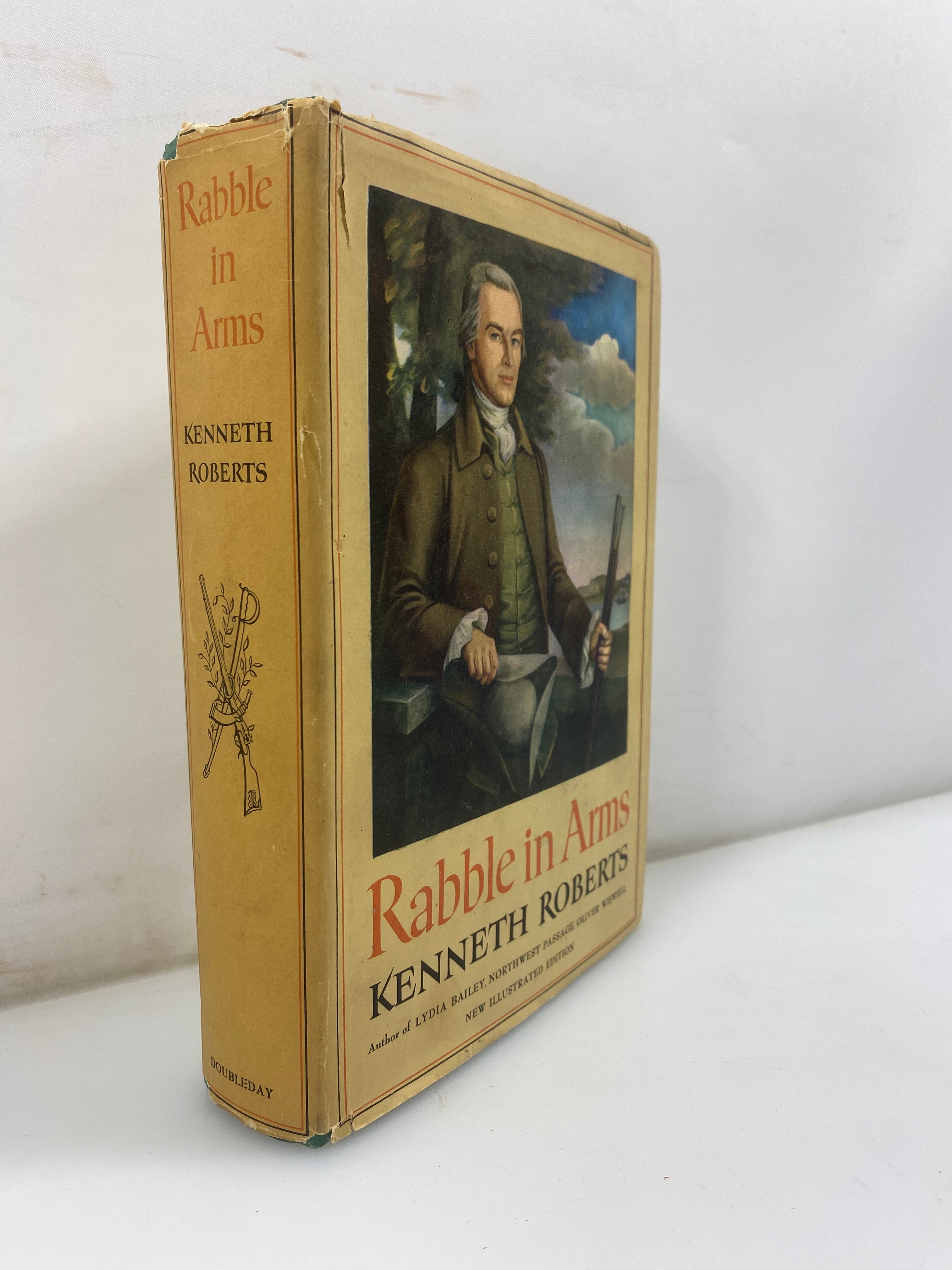 Rabble in Arms by Kenneth Roberts 1947 HCDJ