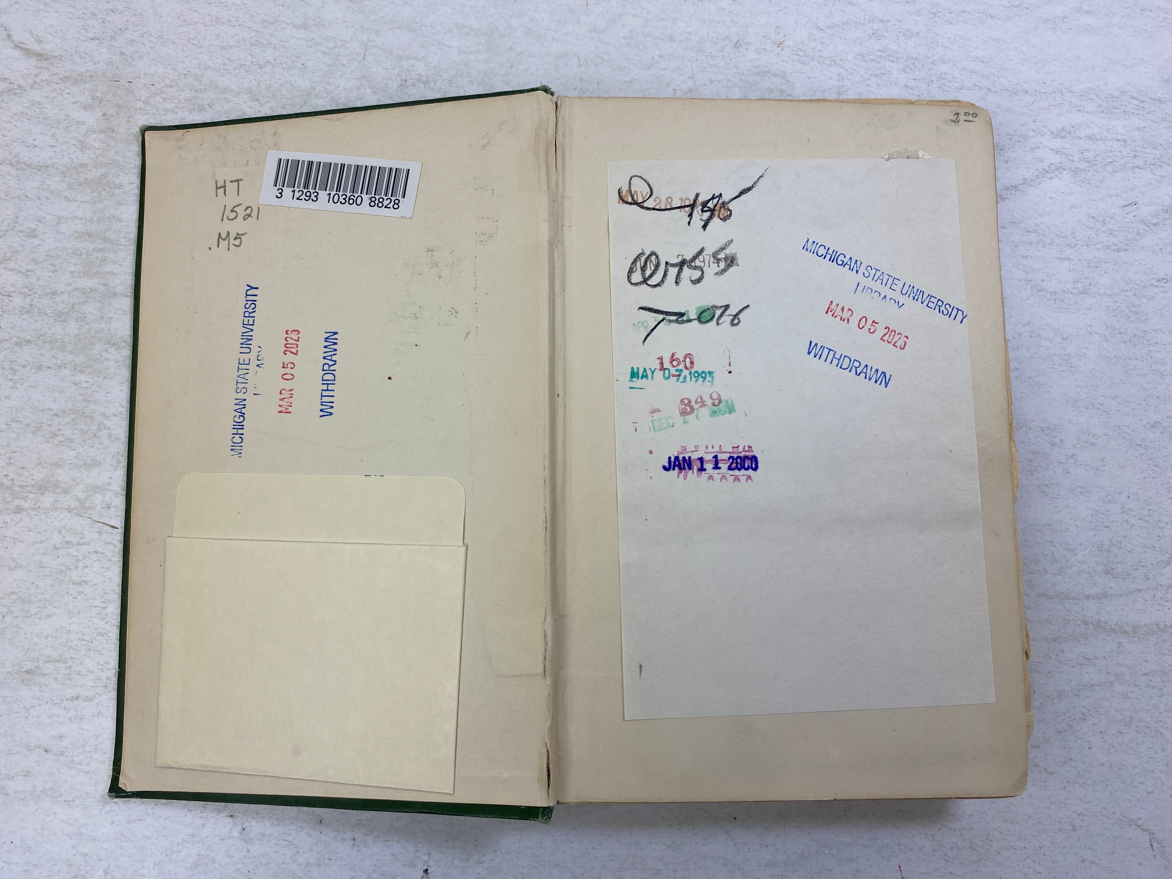 Races, Nations, and Classes by Miller Ex-library 1924 HC