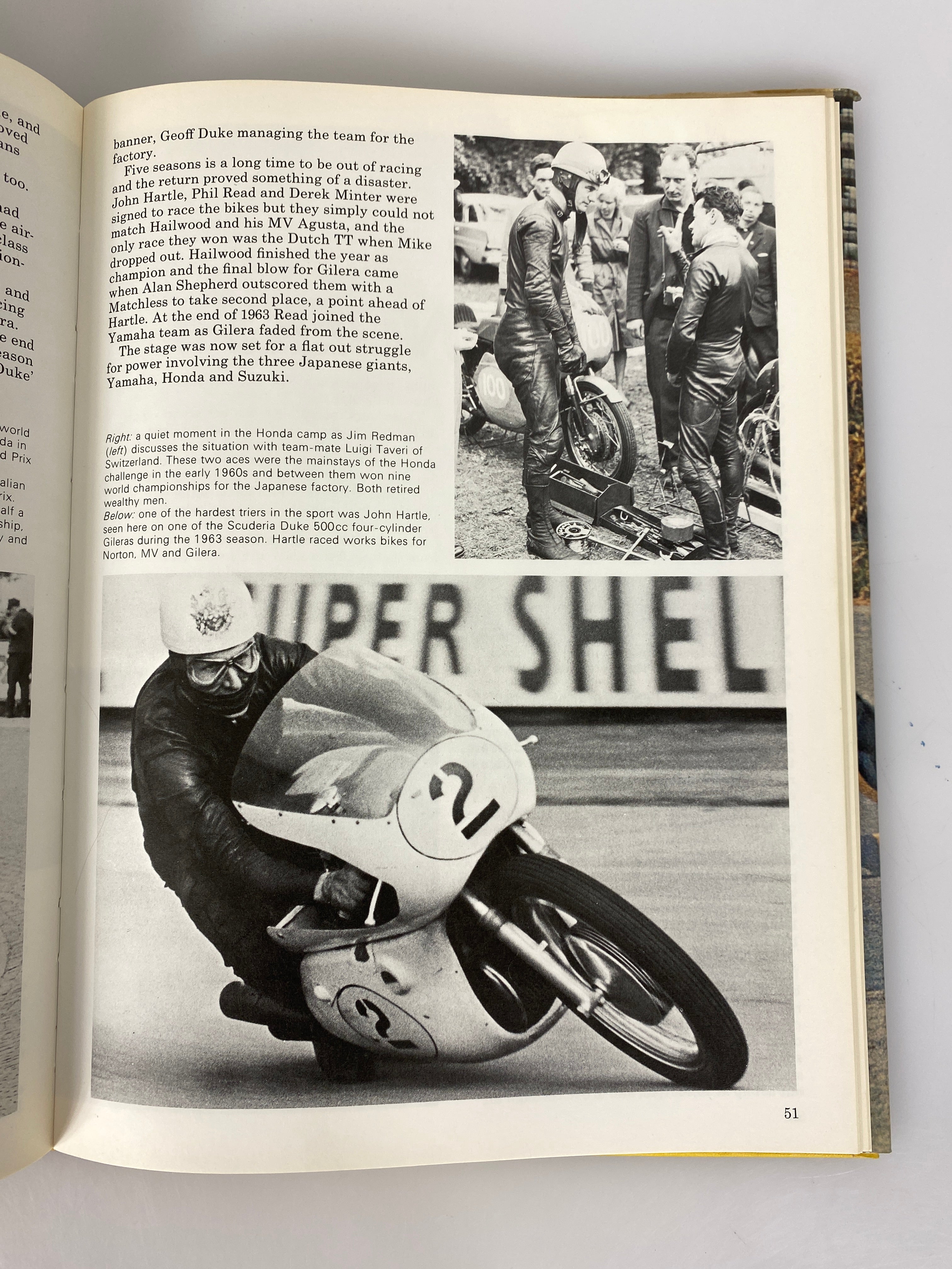 Racing Motorcycles Mick Woollett HC 1973