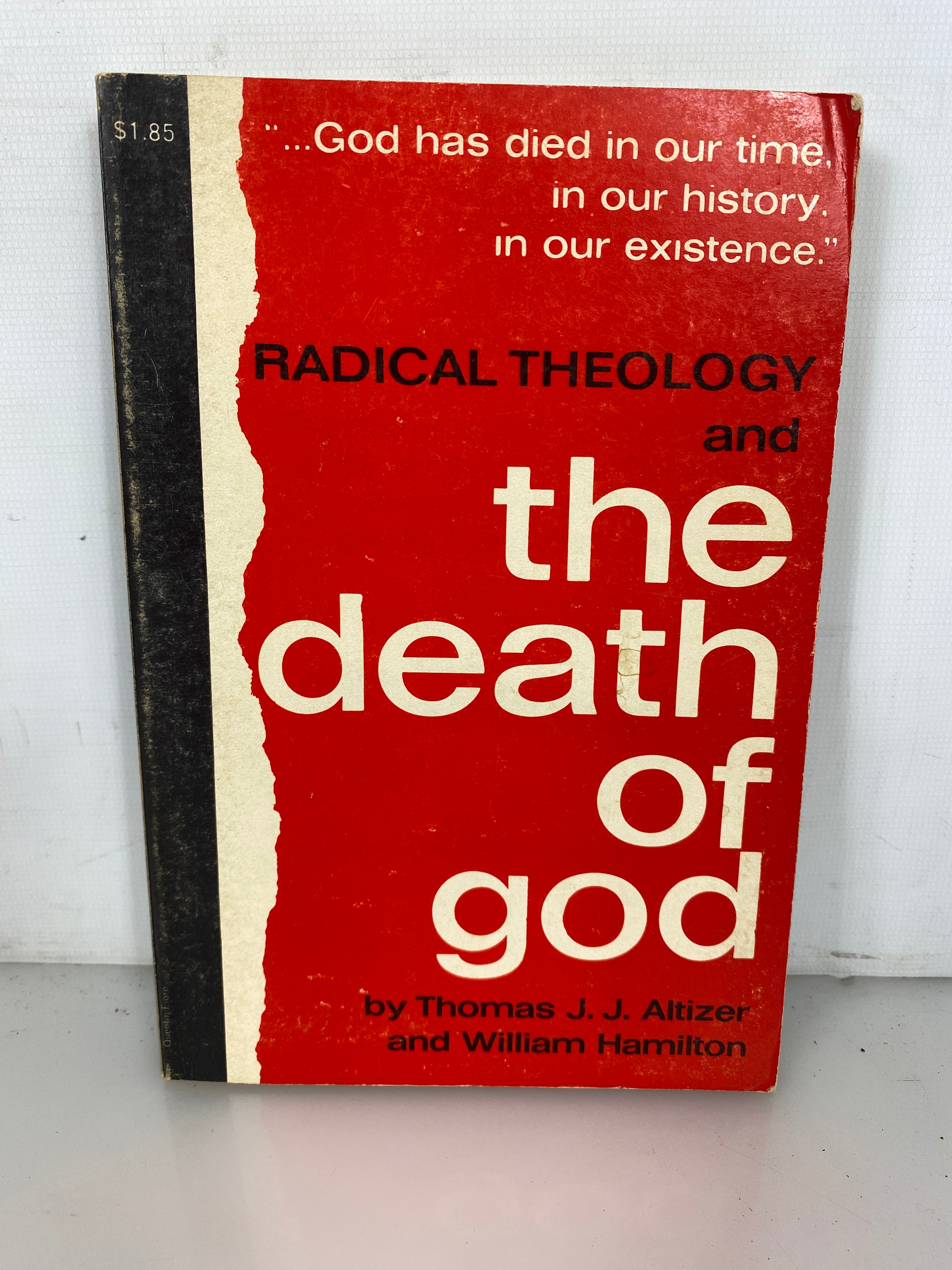 Radical Theology & The Death of God by Altizer/Hamilton 1966 SC