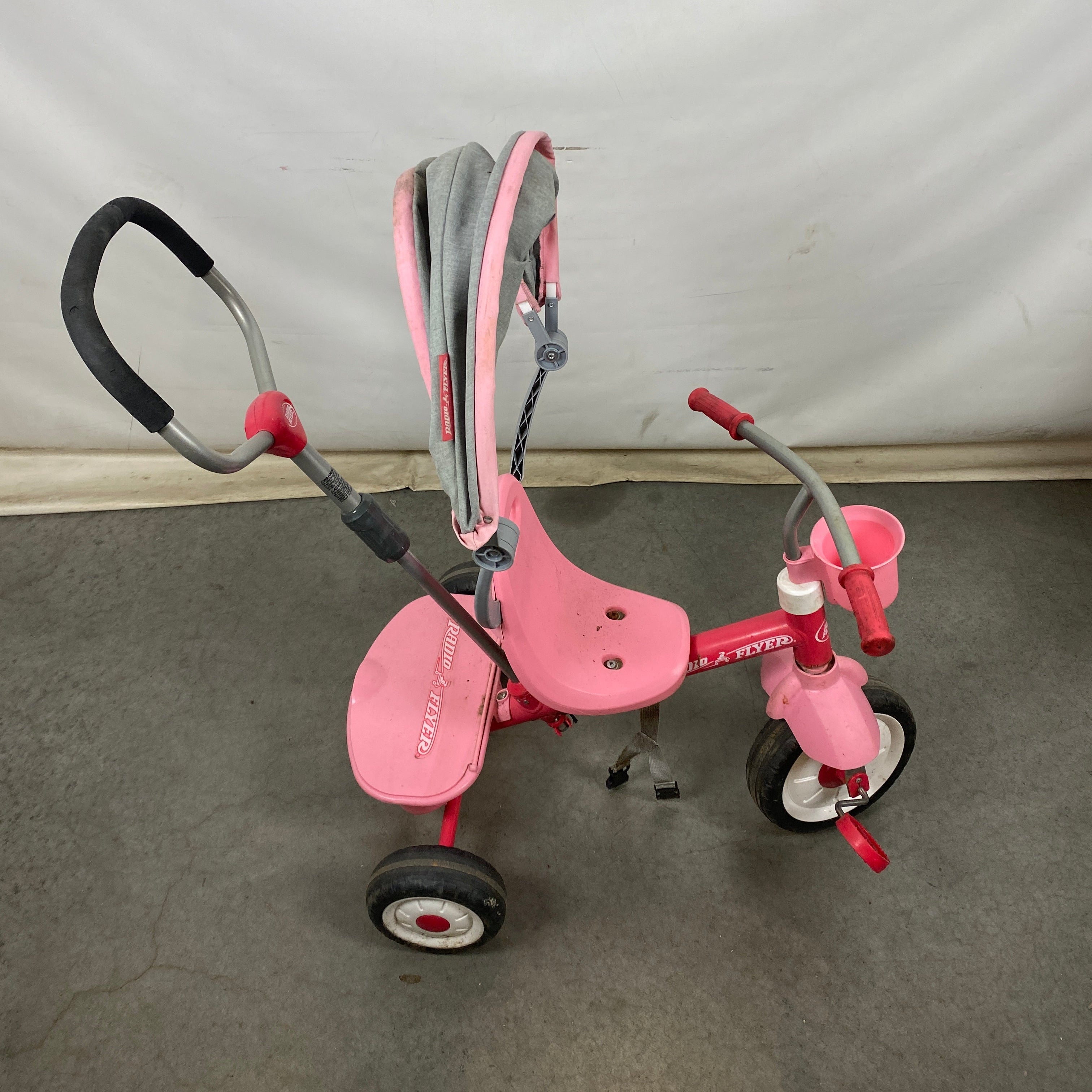 Radio Flyer Pink 4-in-1 Stroll n' Trike