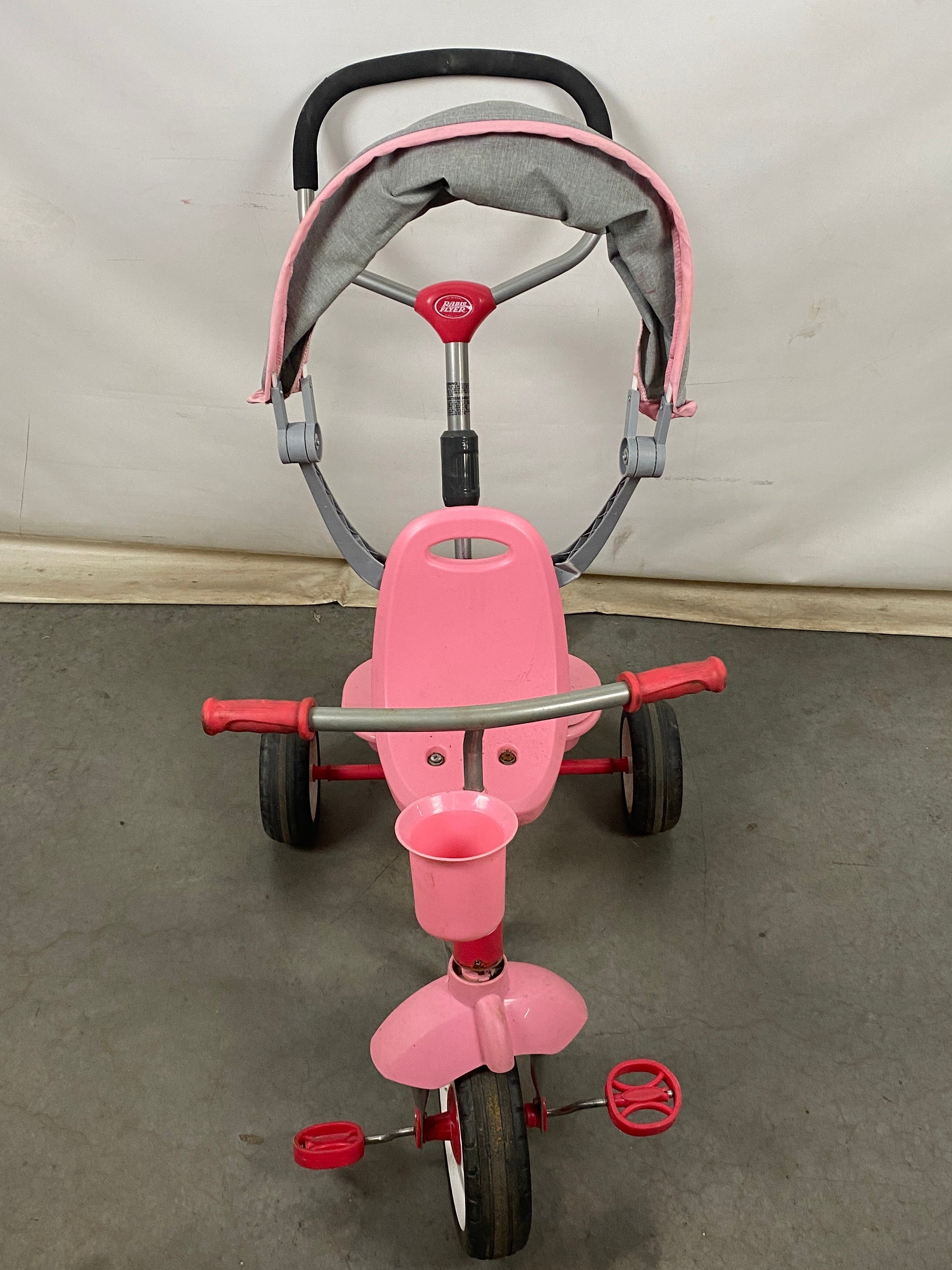 Radio Flyer Pink 4-in-1 Stroll n' Trike