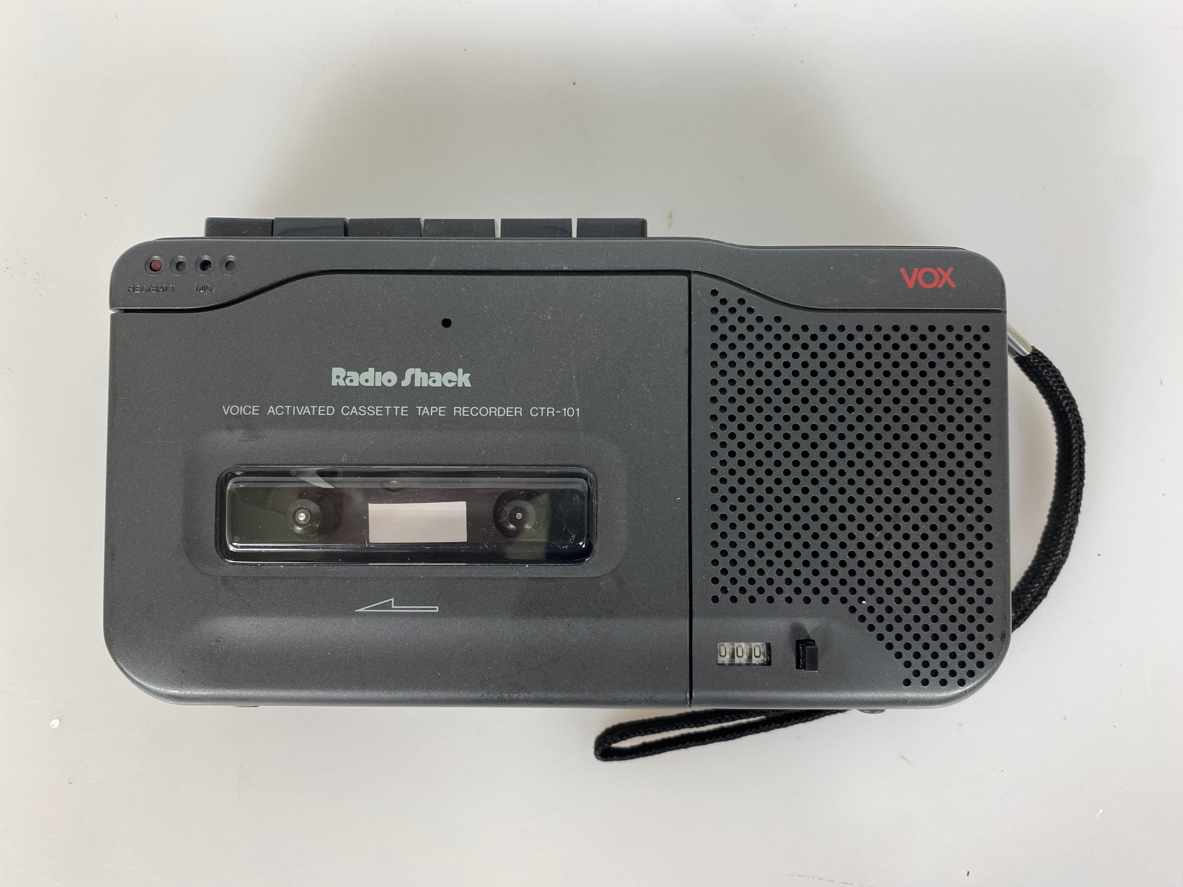 Radio Shack CTR-101 Cassette Tape Recorder
