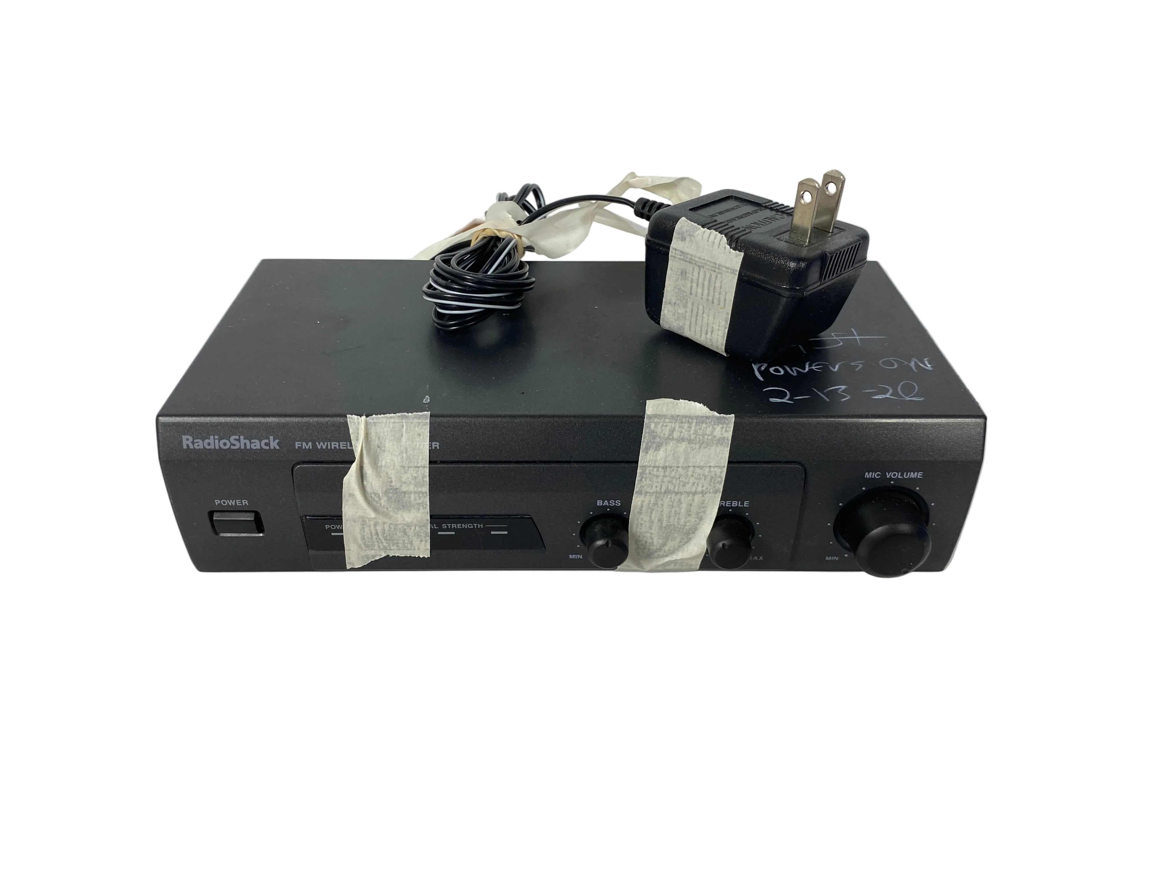 Radioshack 900MHz 8-Channel Wireless Microphone Receiver *Untested*