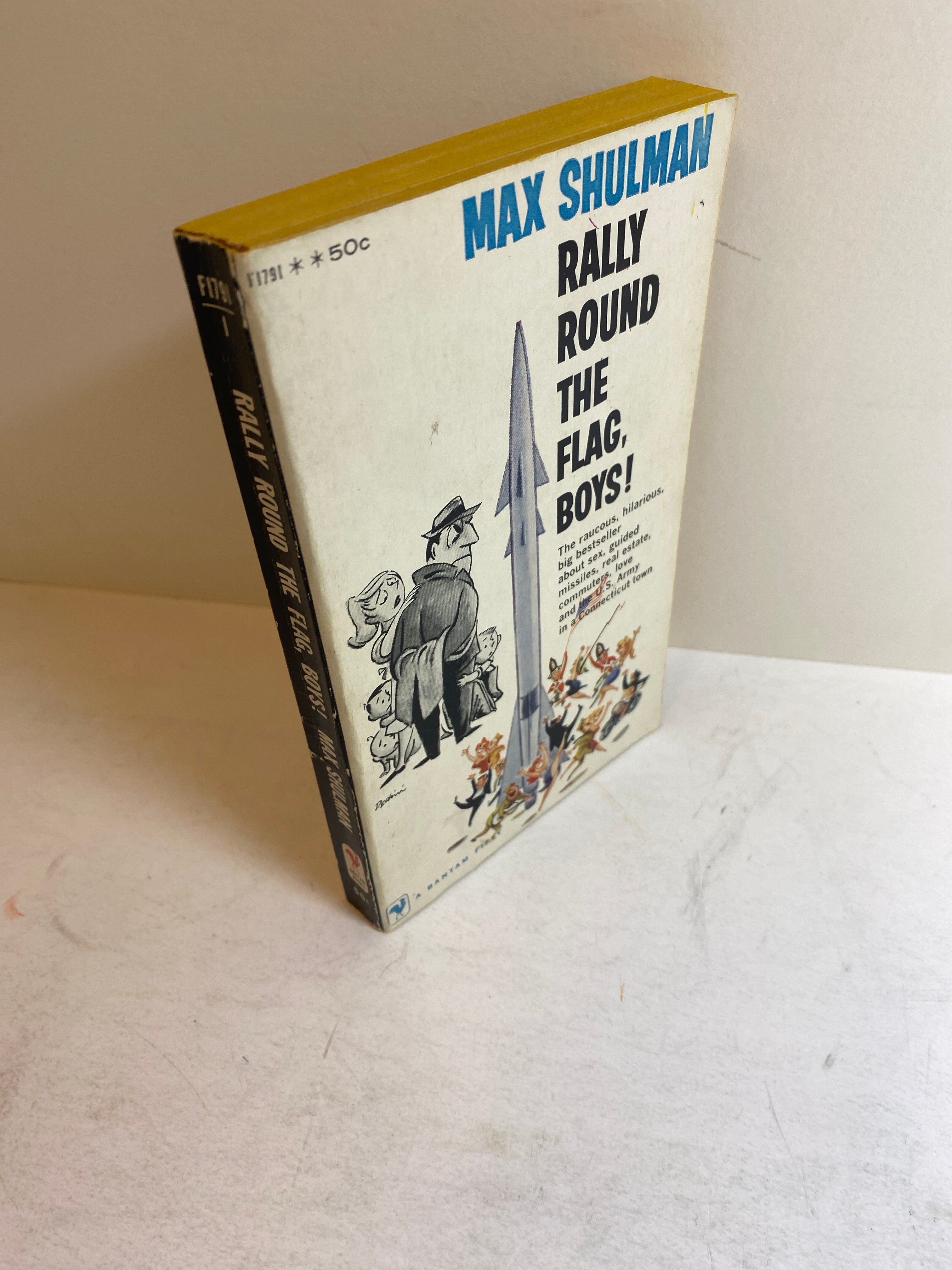 Rally Round the Flag Boys Max Shulman vintage paperback 1957
