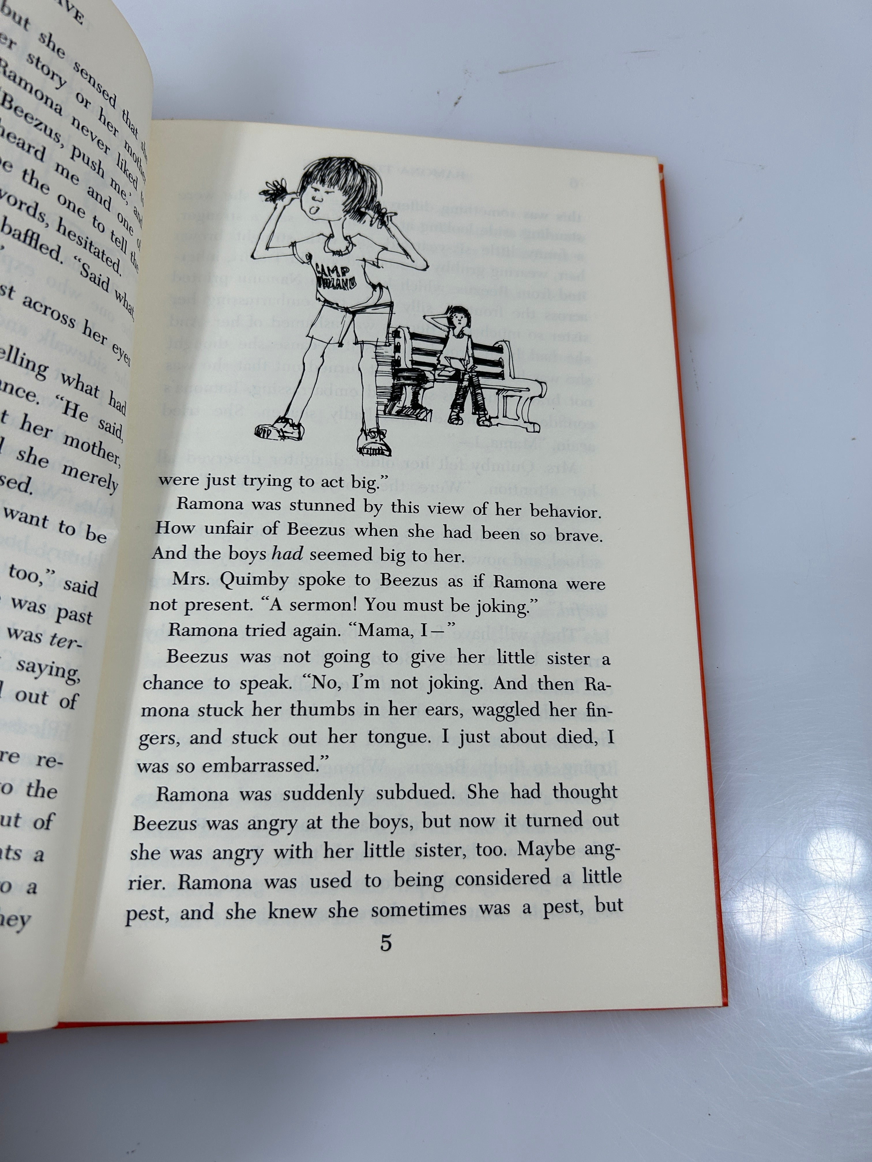 Ramona the Brave by Beverly Cleary/Alan Tiegreen Weekly Reader BCE 1975 *Good*HC