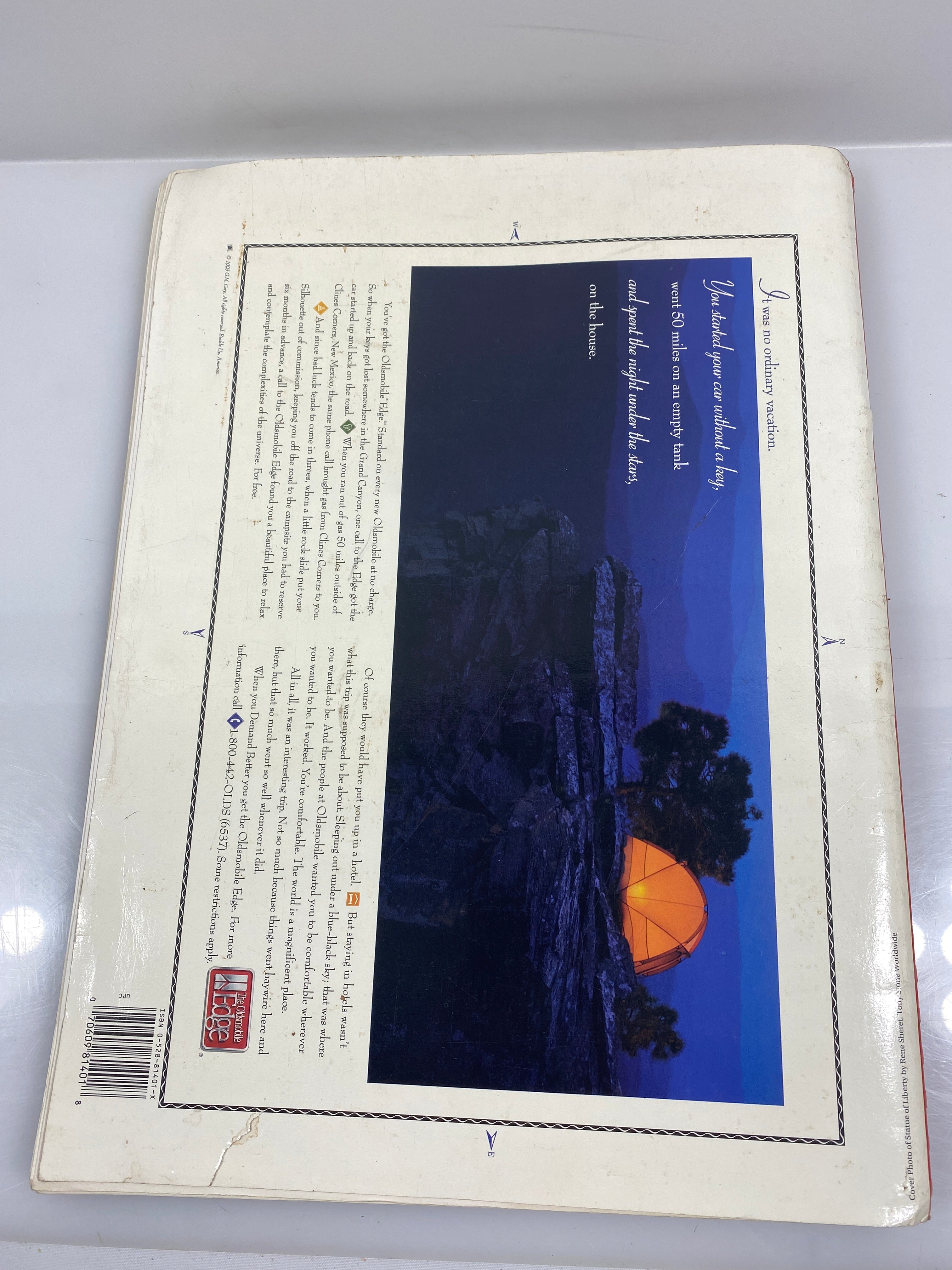 Rand McNally Travel Atlas US Canada Mexico 1994