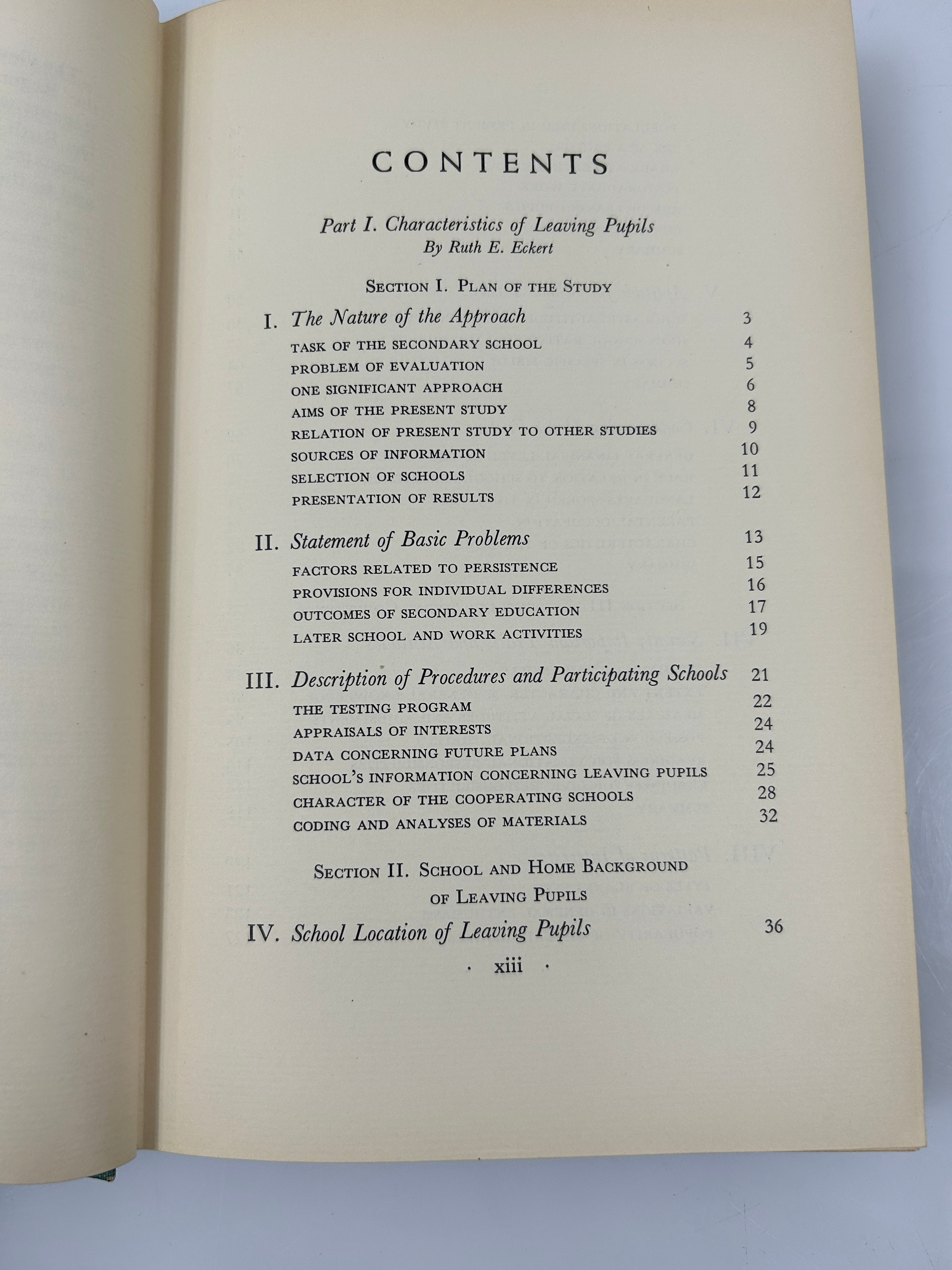 Rare 10 Volume Set 1938 Report of the NY Board of Regents Inquiry Vintage HC