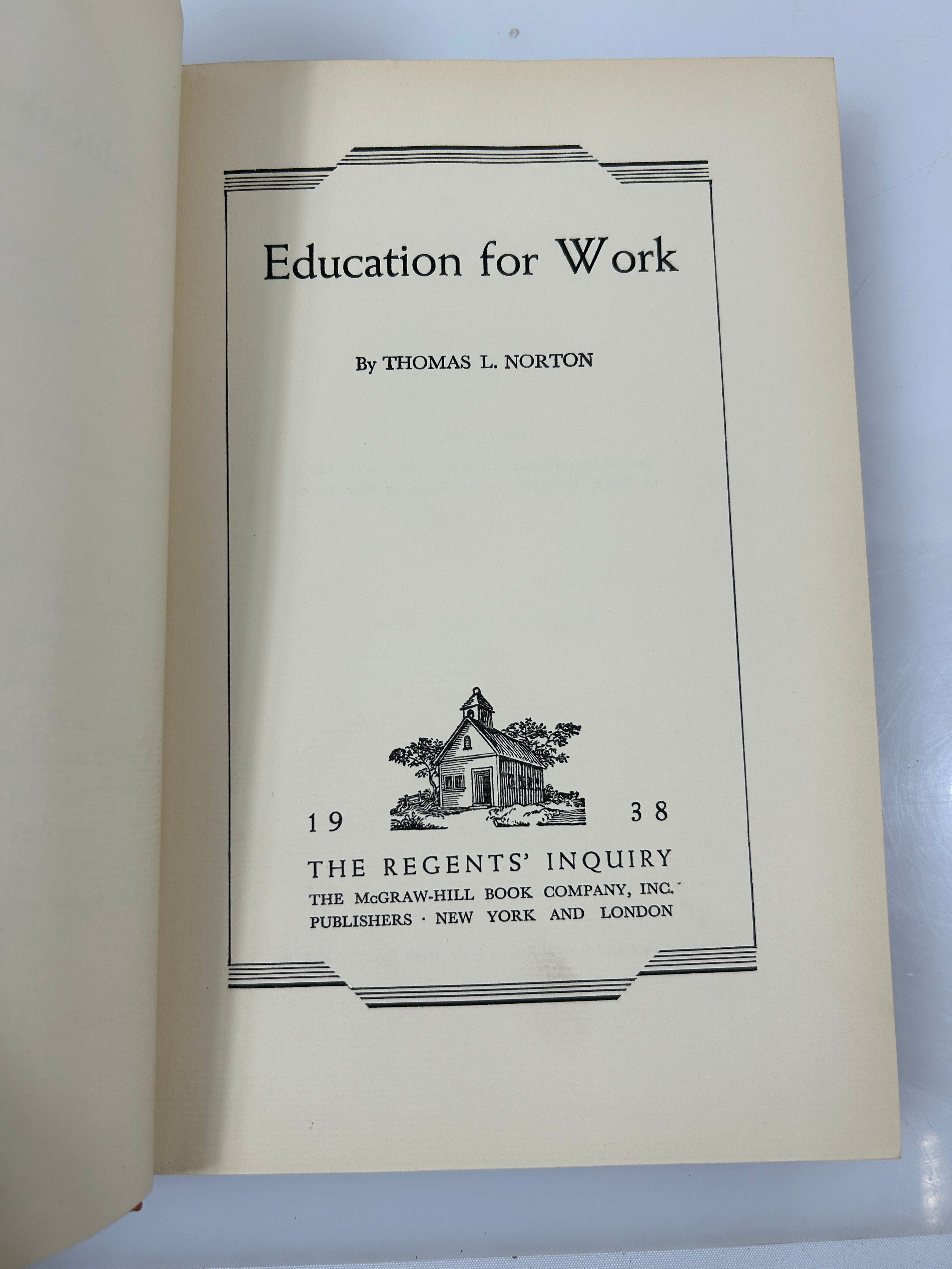 Rare 10 Volume Set 1938 Report of the NY Board of Regents Inquiry Vintage HC