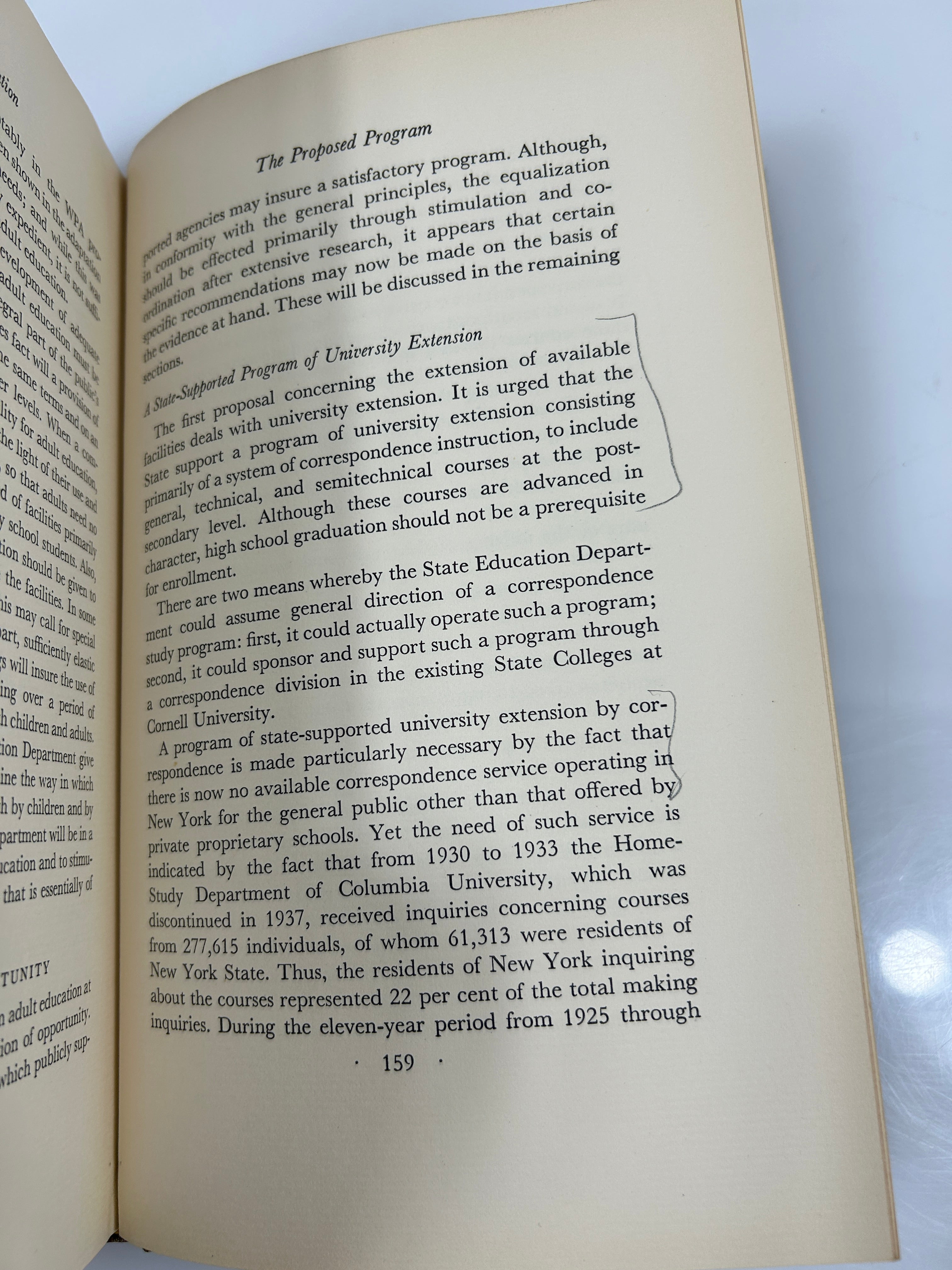 Rare 10 Volume Set 1938 Report of the NY Board of Regents Inquiry Vintage HC