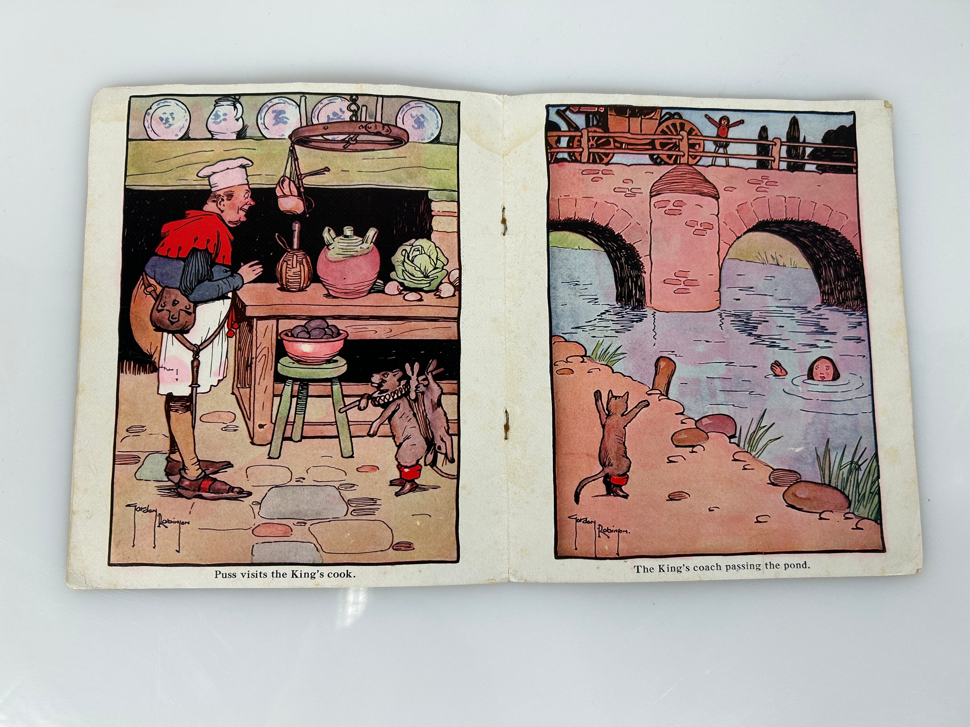 Rare Puss In Boots  Ill Gordon Robinson 1935