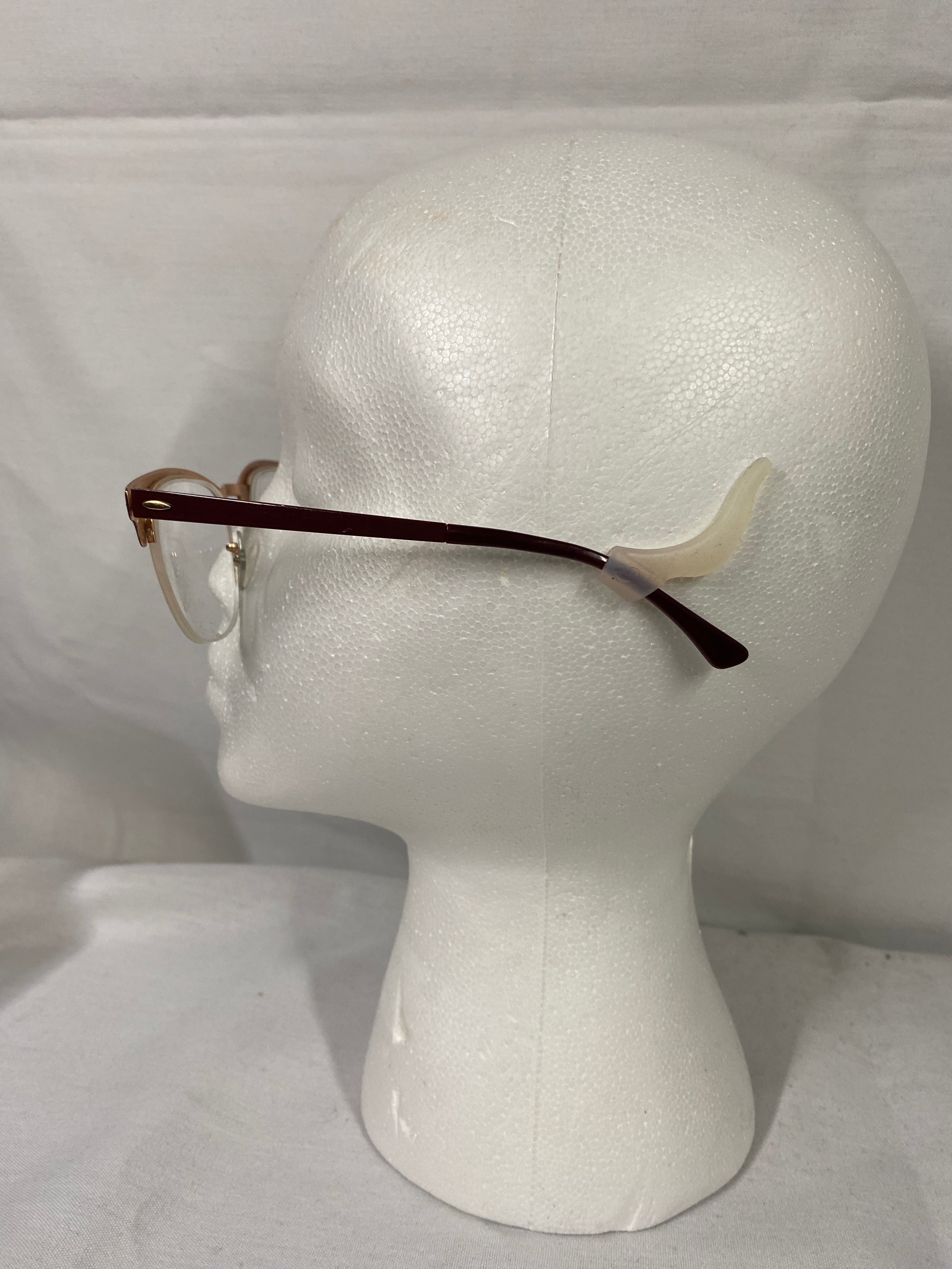 Ray Ban Red and Gold Glasses