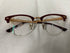 Ray Ban Red and Gold Glasses