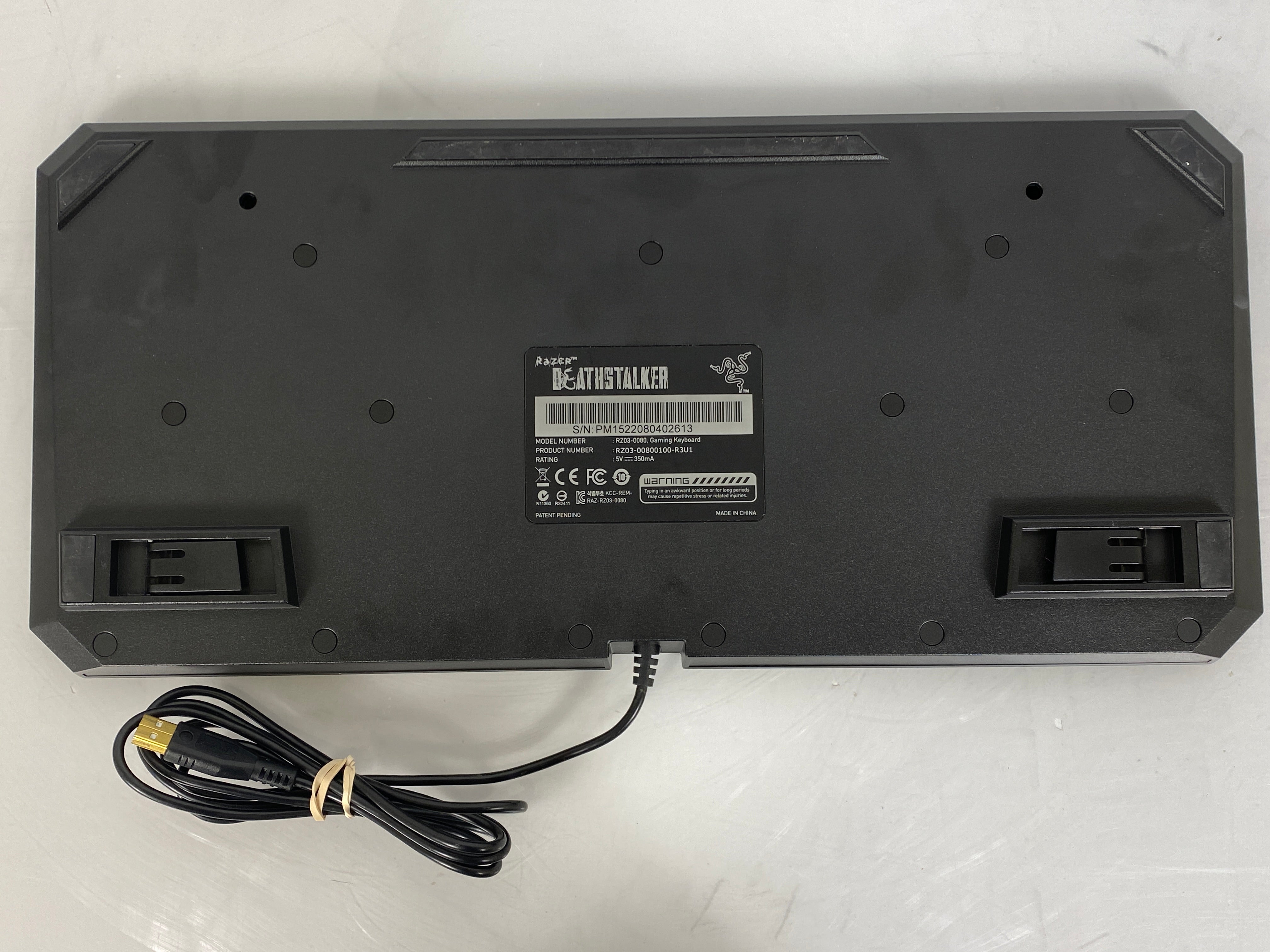 Razer RZ03-0080 DeathStalker Membrane Black Gaming Keyboard