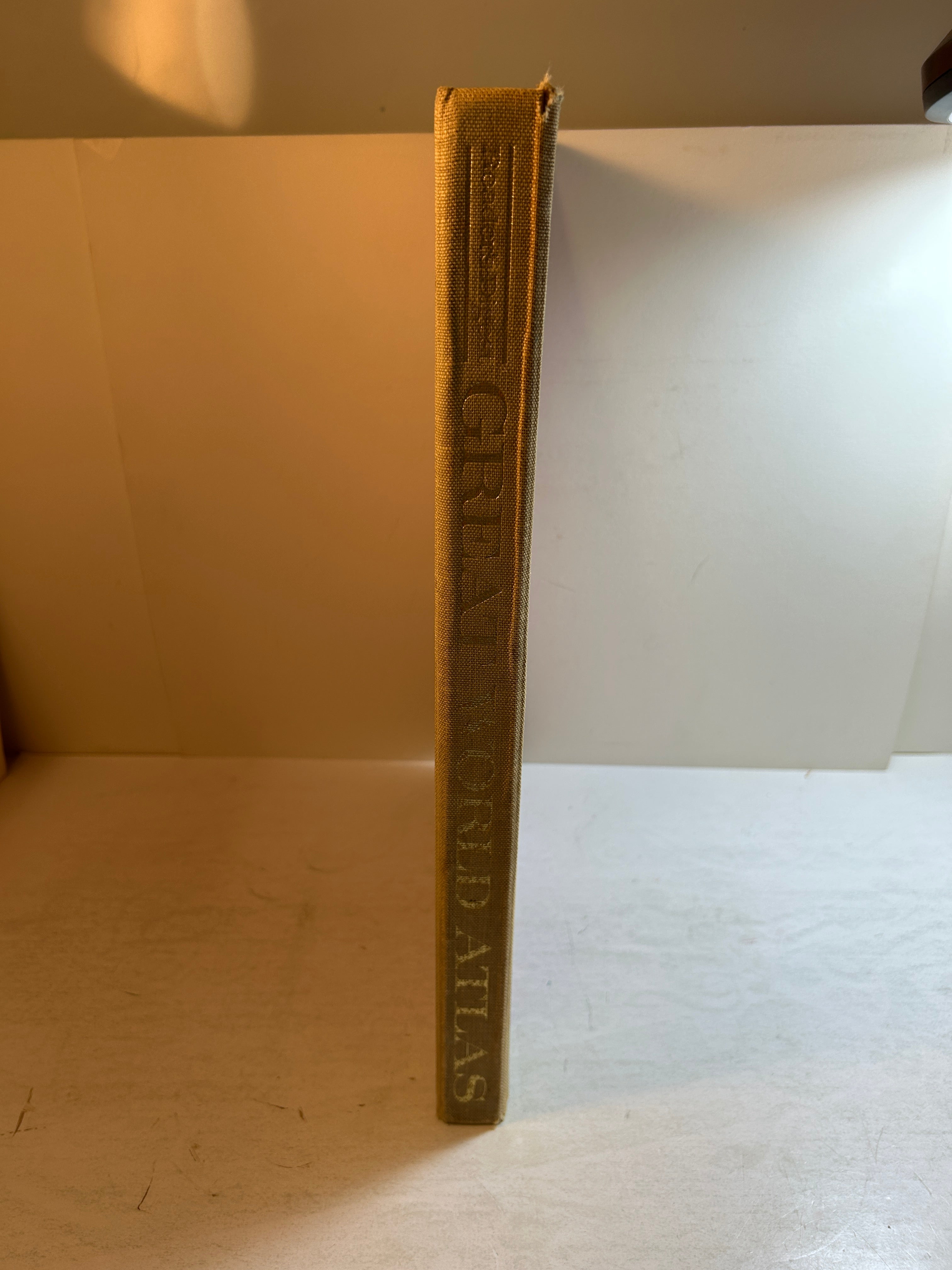 Readers Digest Great World Atlas Oversized 1st Ed 1963 HC