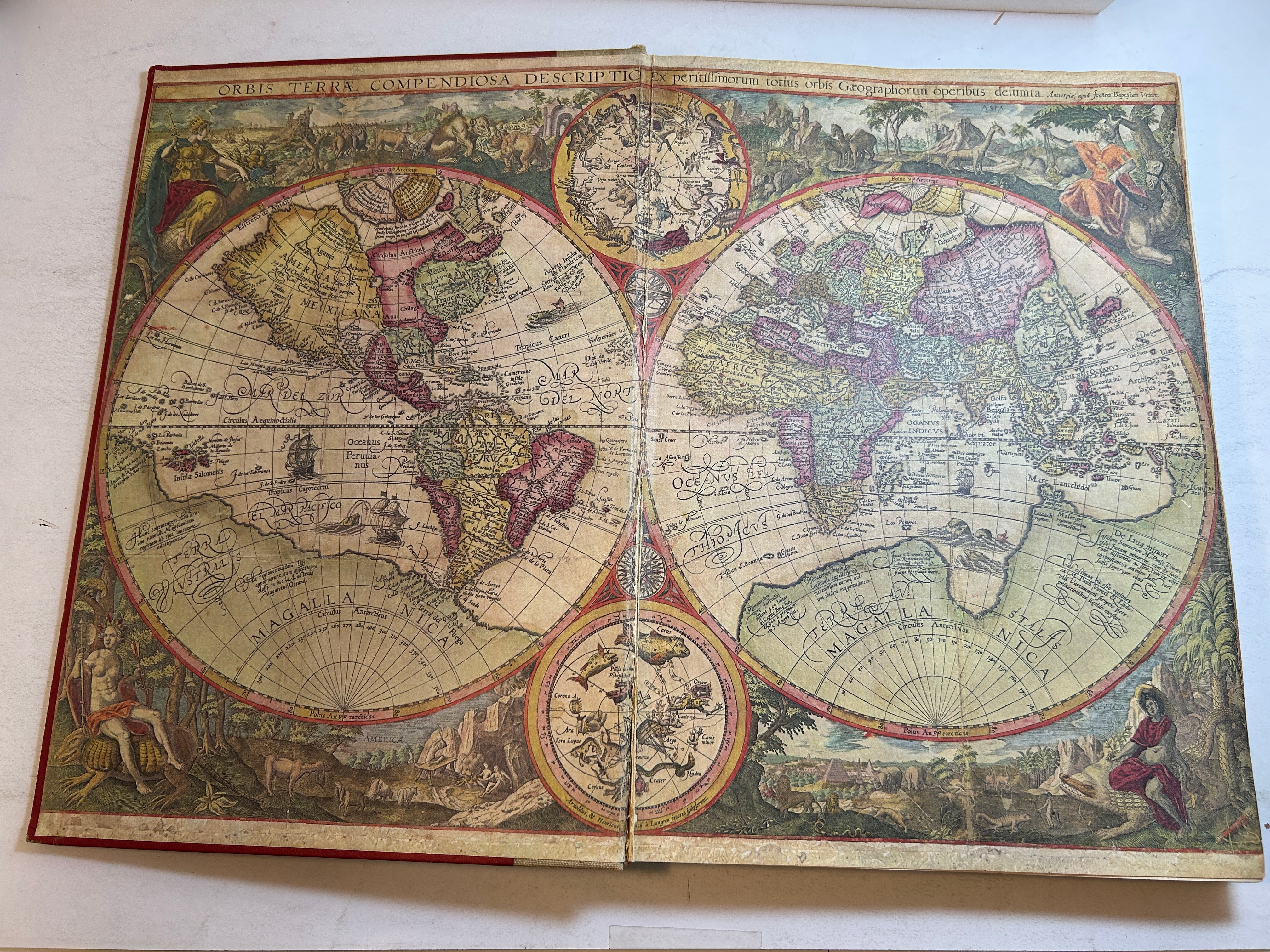 Readers Digest Great World Atlas Oversized 1st Ed 1963 HC