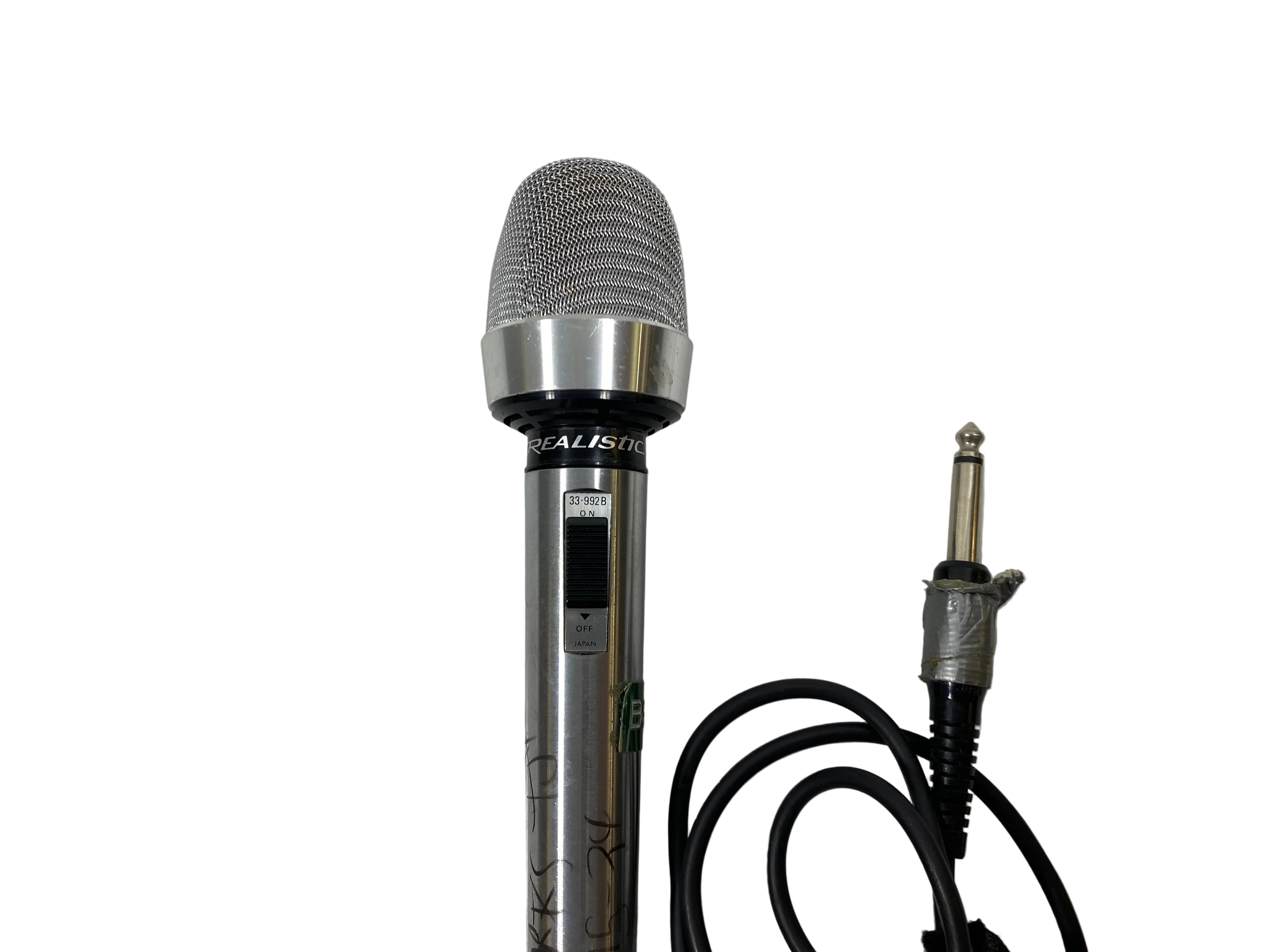Realistic 33-992B Cardioid Dynamic Microphone