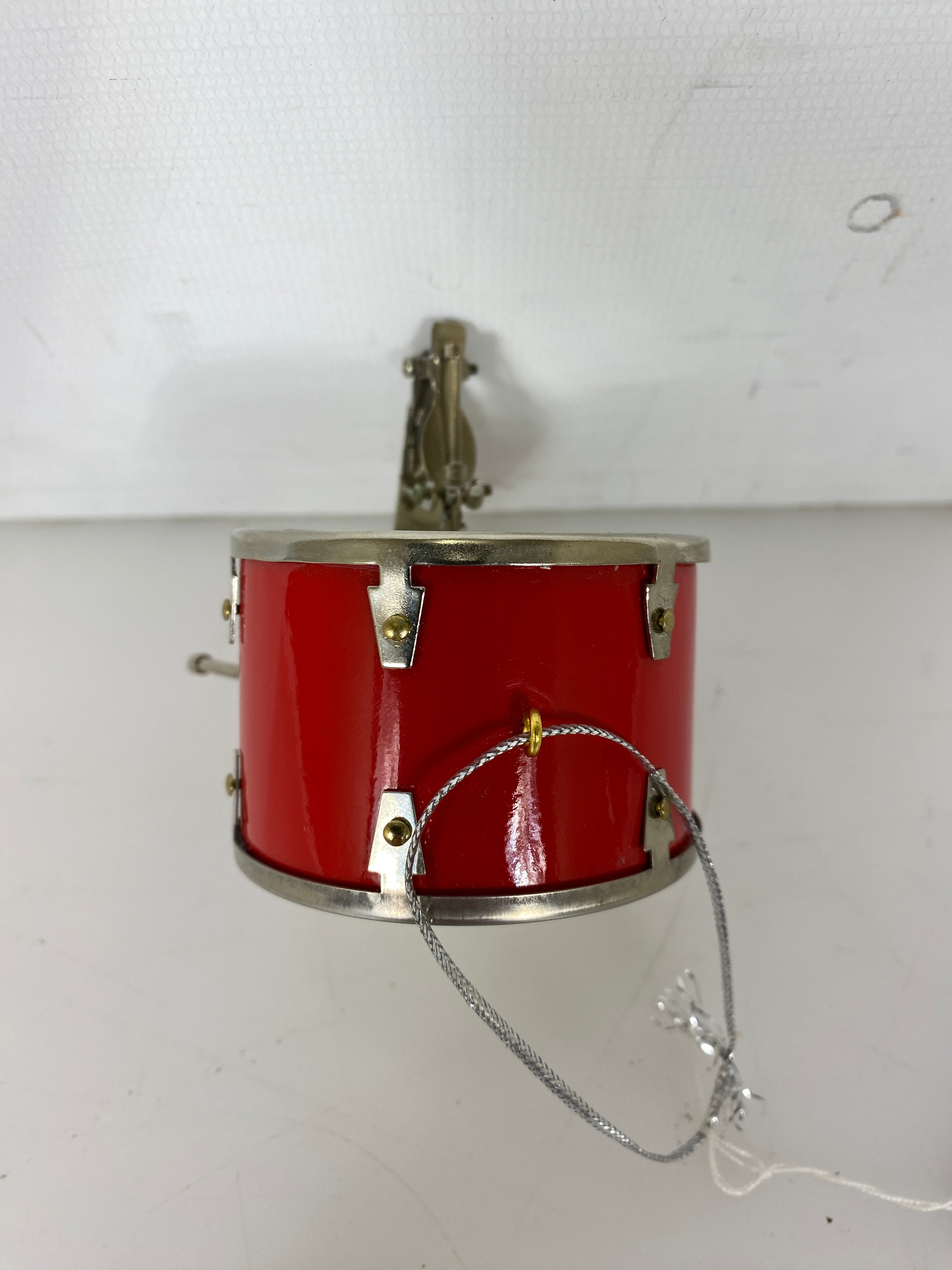 Red Bass Drum Ornament