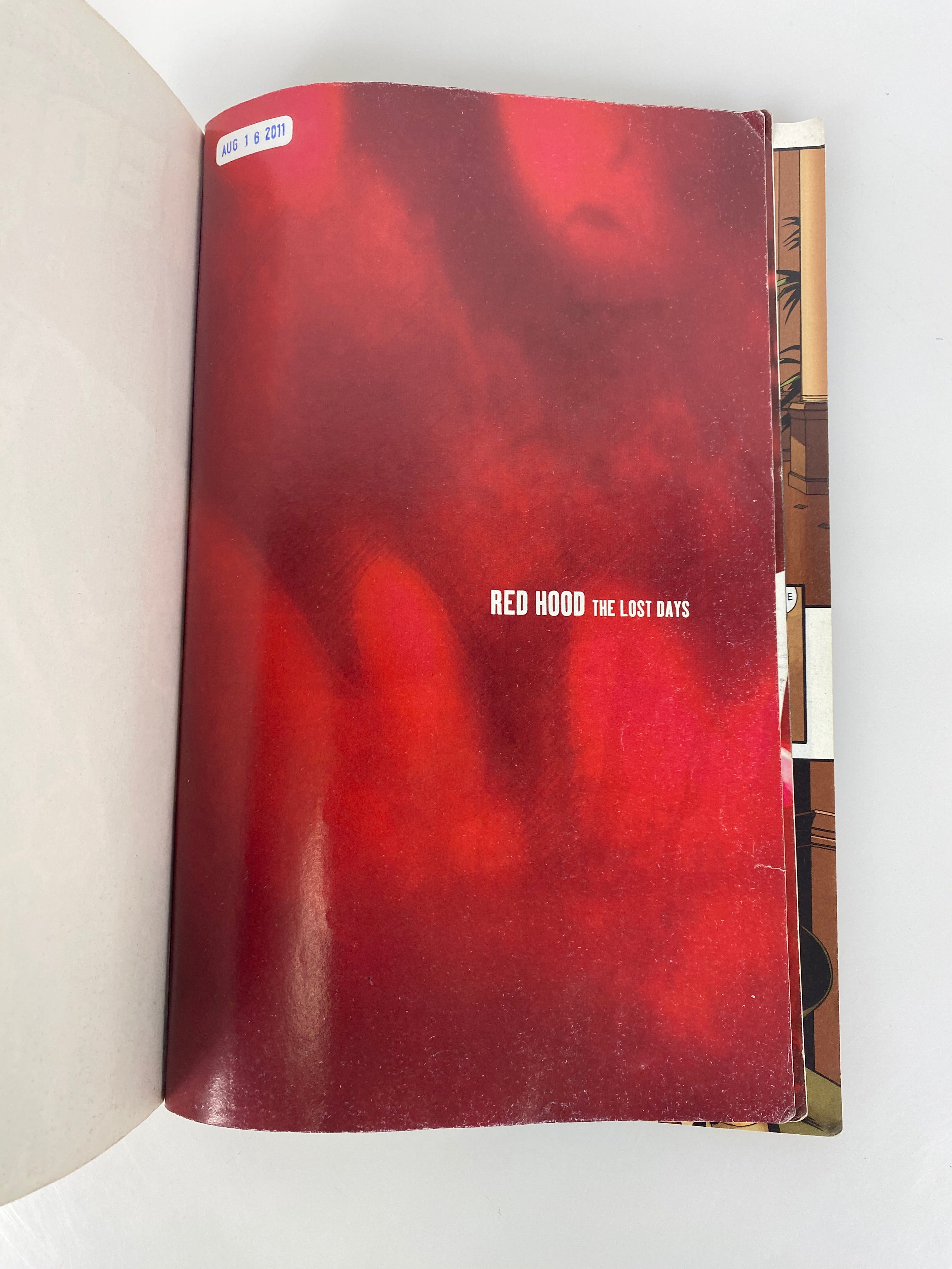 Red Hood: The Lost Days Judd Winick DC 2011