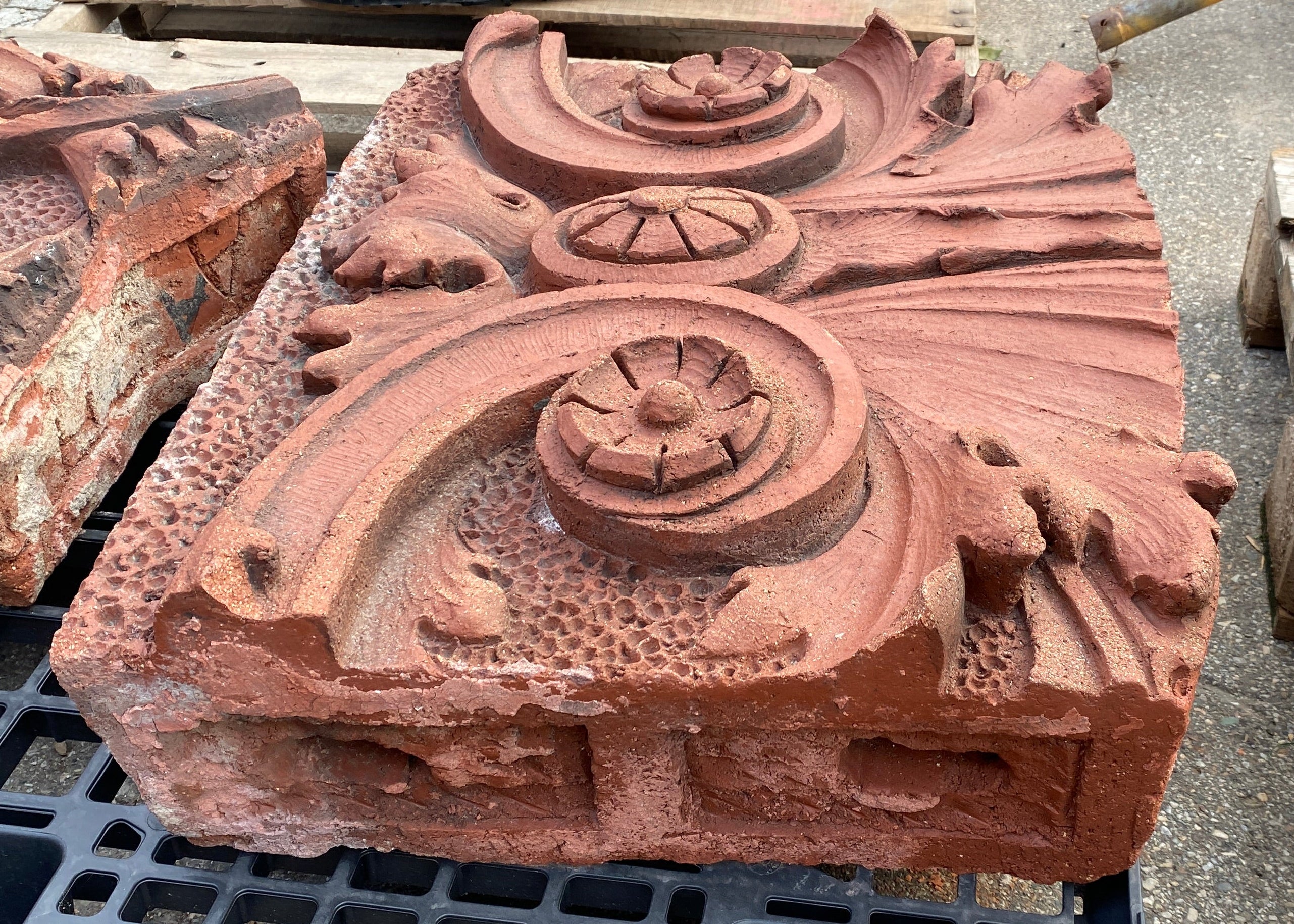 Red "Sandstone" Old Lansing Architecture Piece #1