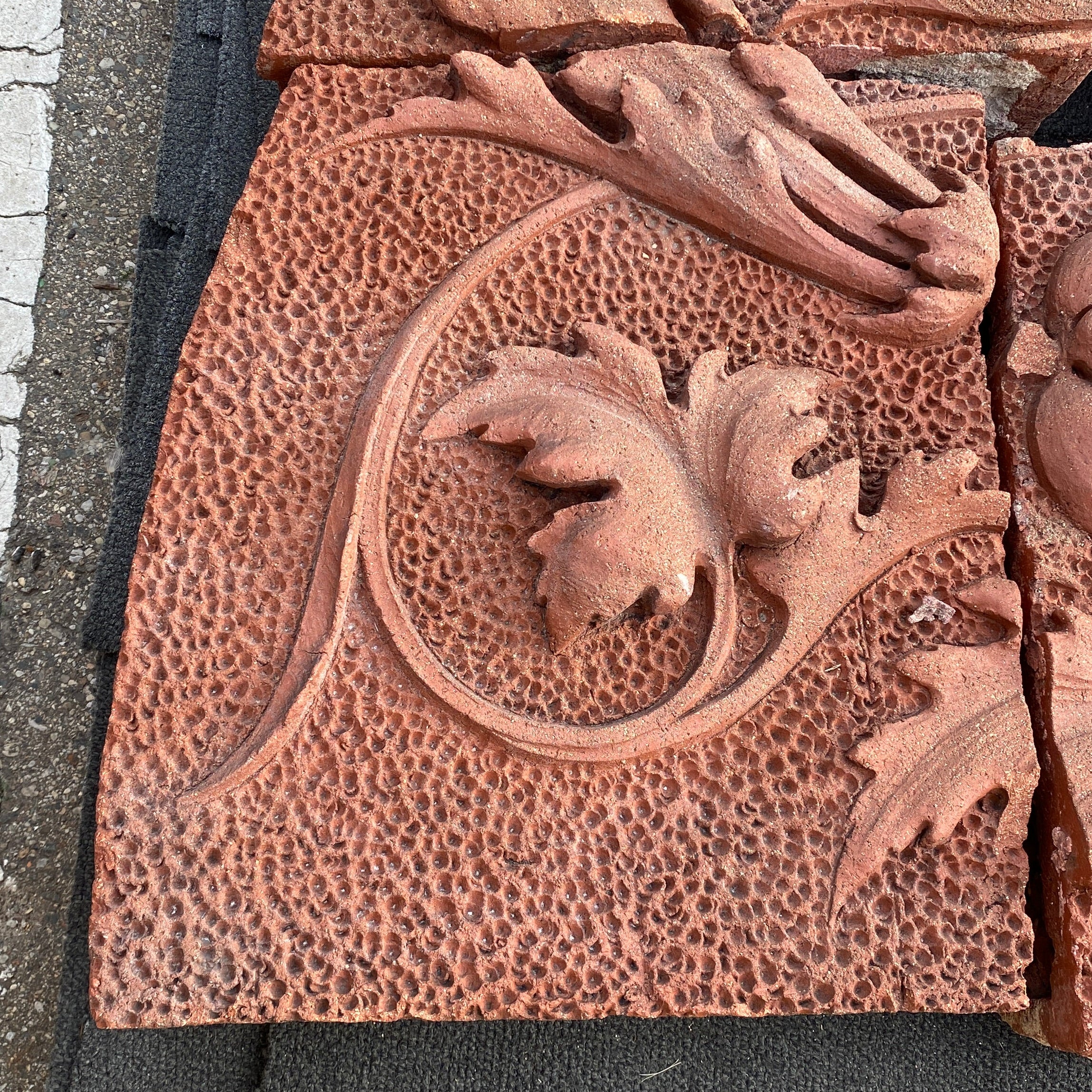 Red "Sandstone" Old Lansing Architecture Piece #5