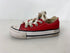 Red Toddler Size 5 Converse Chuck Taylors