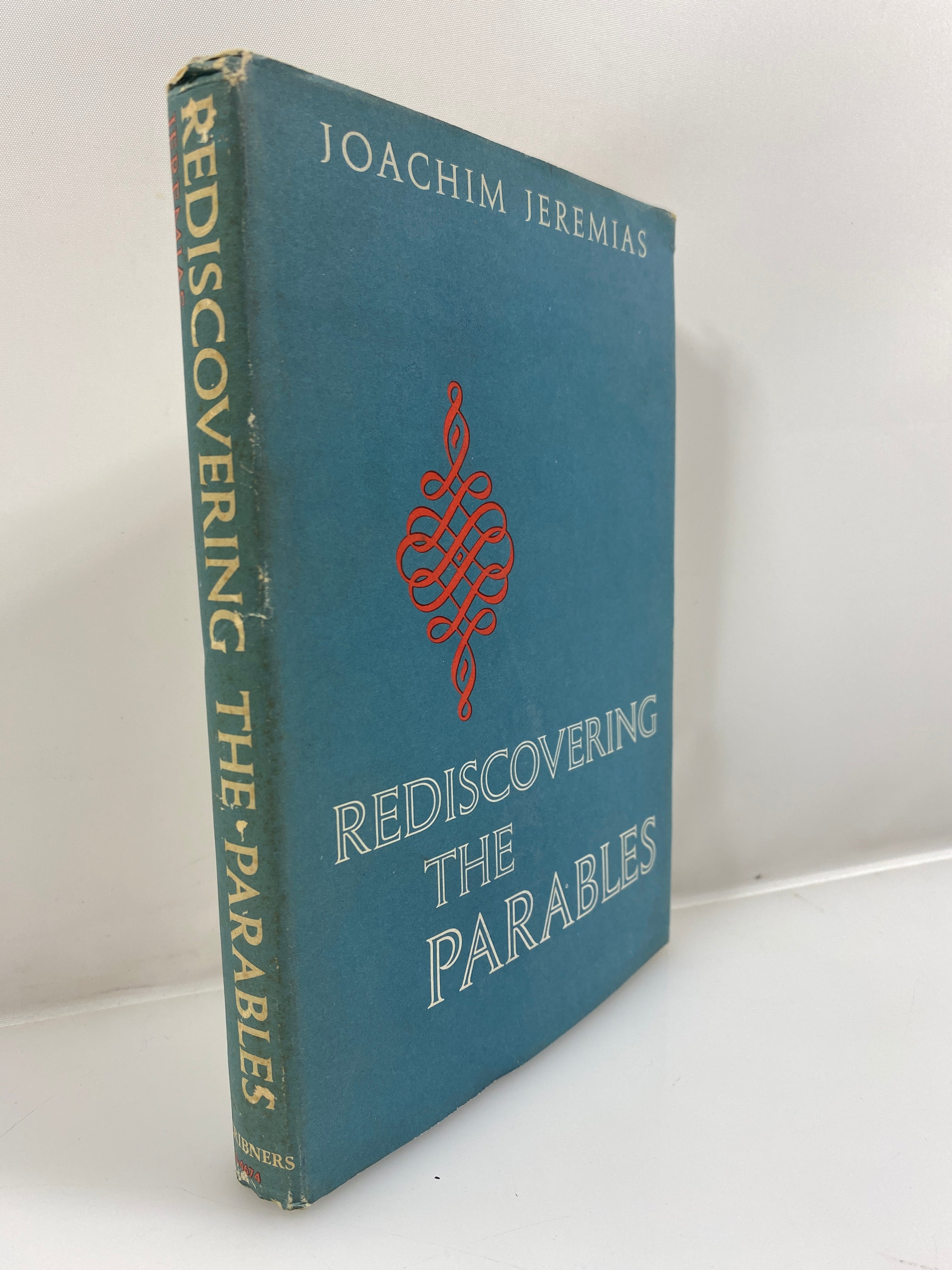 Rediscovering the Parables by Jeremias 1966 HCDJ