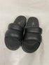 Reebok Cardi B Slides in Core Black w/ Puff Straps Women's Size 8