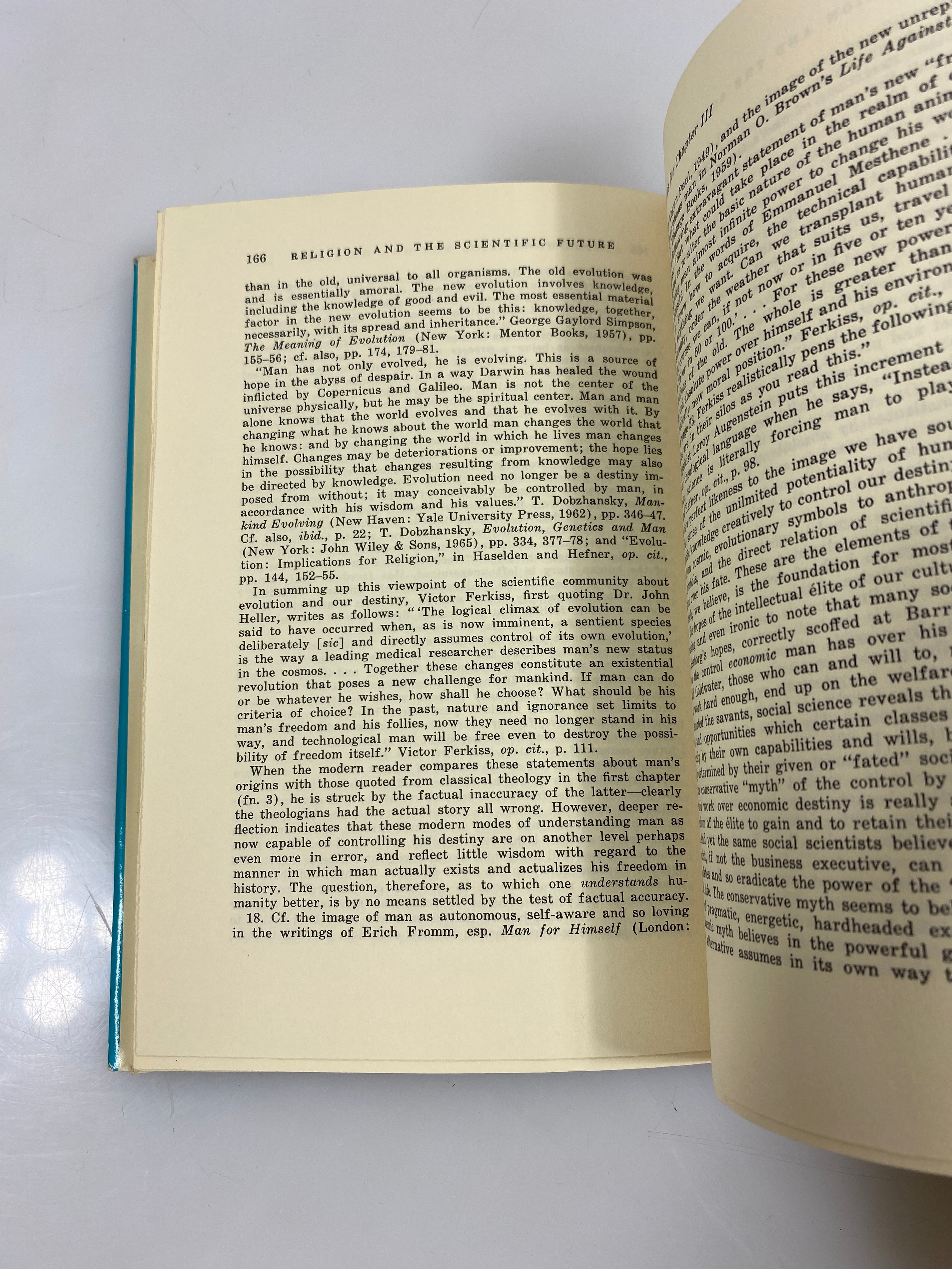 Religion and the Scientific Future by Langdon Gilkey 1970 HCDJ