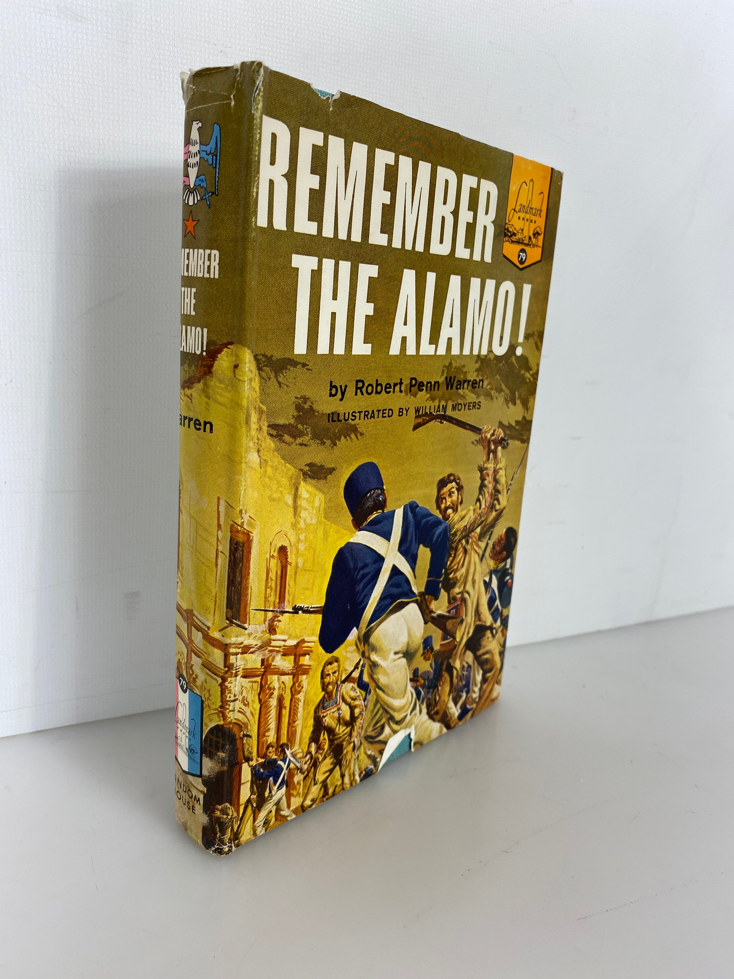 Remember the Alamo! Robert Penn Warren Random House 1958 HCDJ
