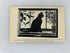 Remembering Pip-Silhouette Art of Kitty Cat-Williams Inn-Mass-Vintage Postcard