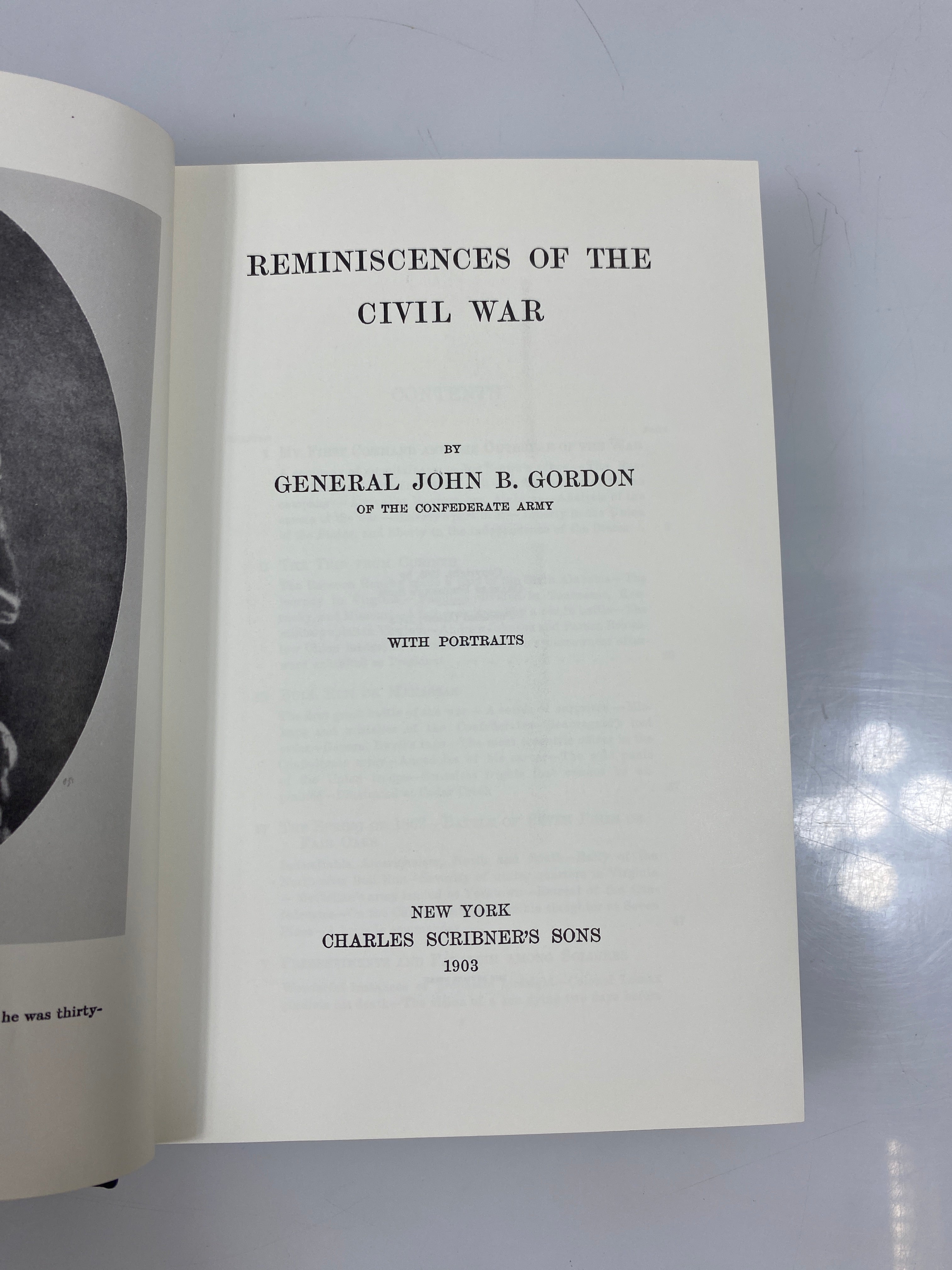 Reminiscences of the Civil War John B. Gordon 1981 Time-Life Books HC