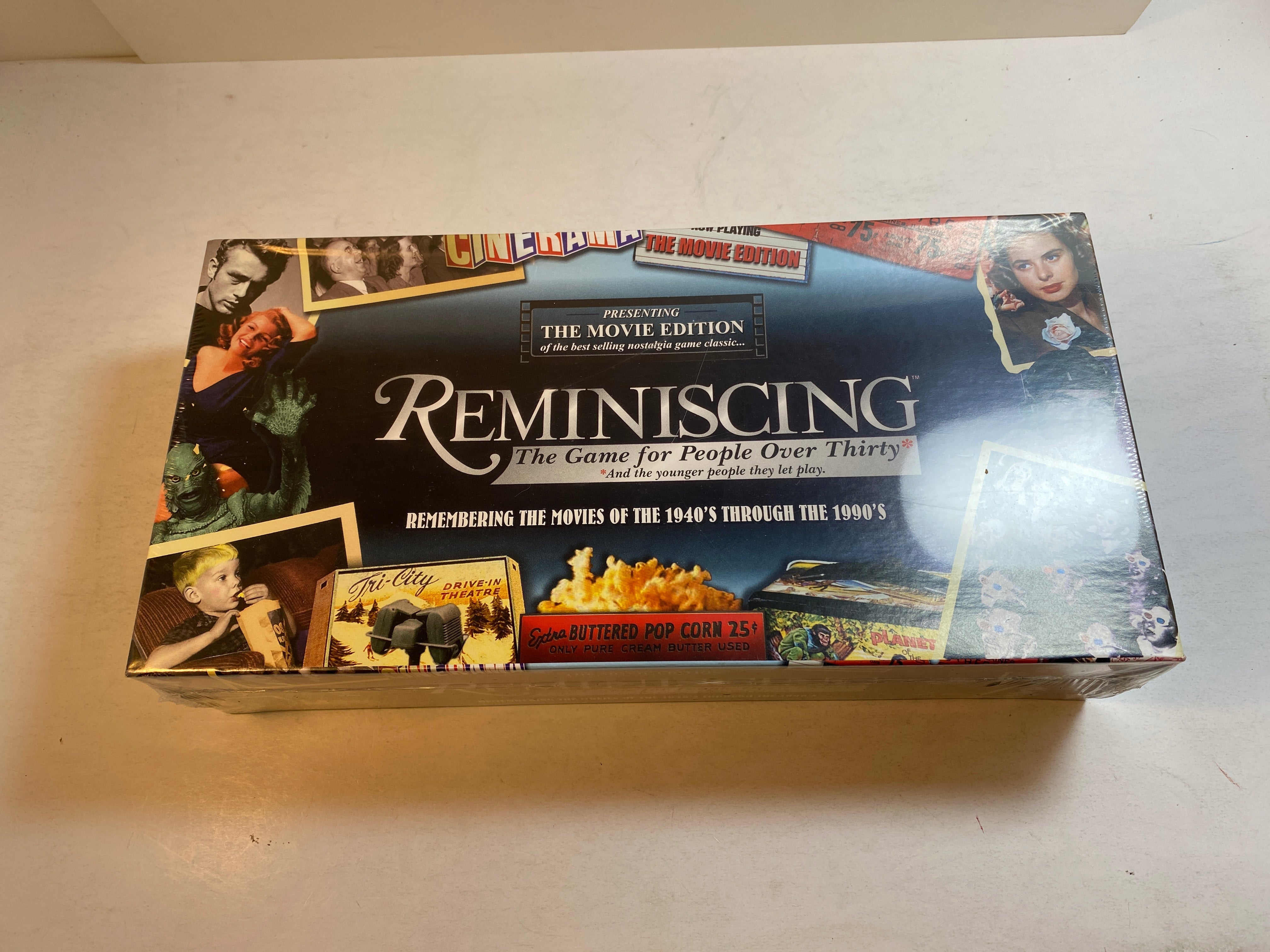Reminiscing Movie Boardgame 1940s-1990s 2001 *New*