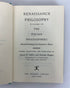 Renaissance Philosophy Vol 1 The Italian Philosophers Modern Library 1967 HCDJ