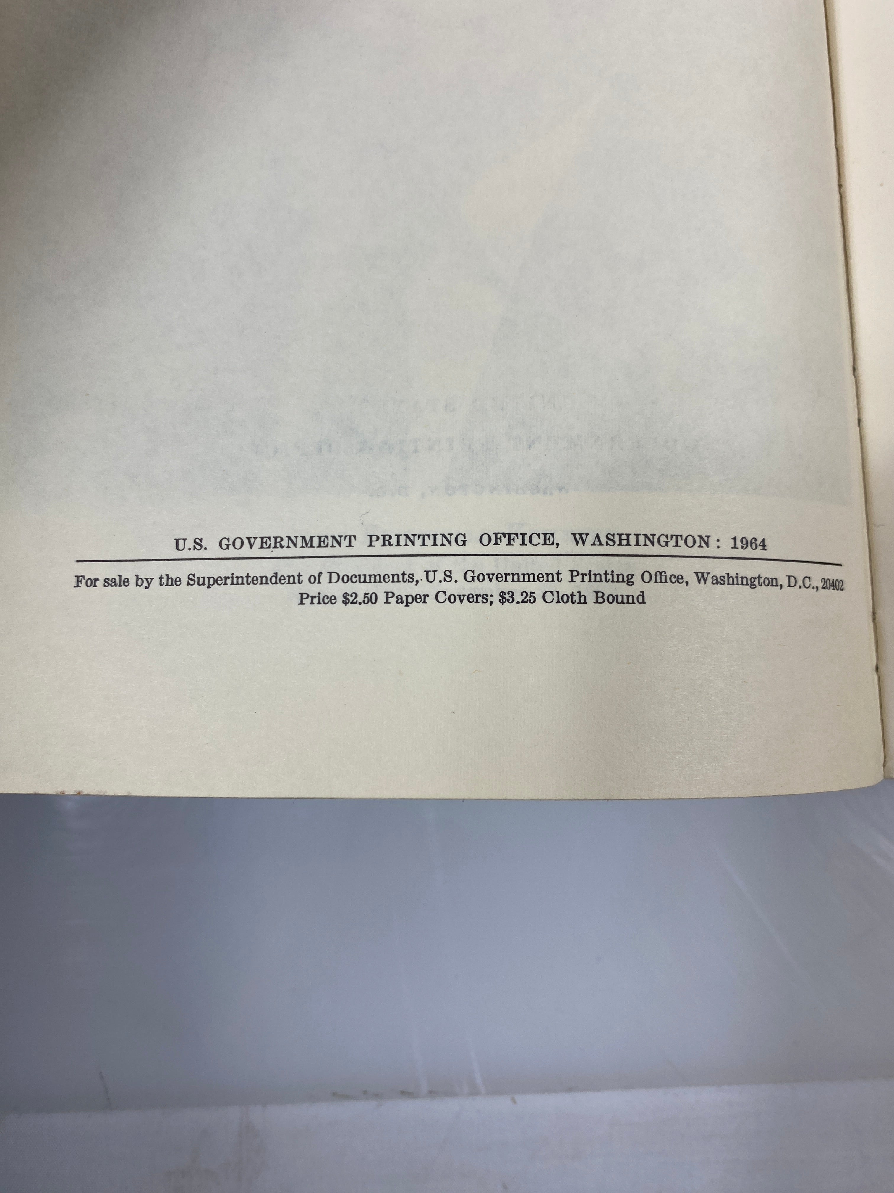 Report of the President's Commission on the Assassination of President JFK 64 SC